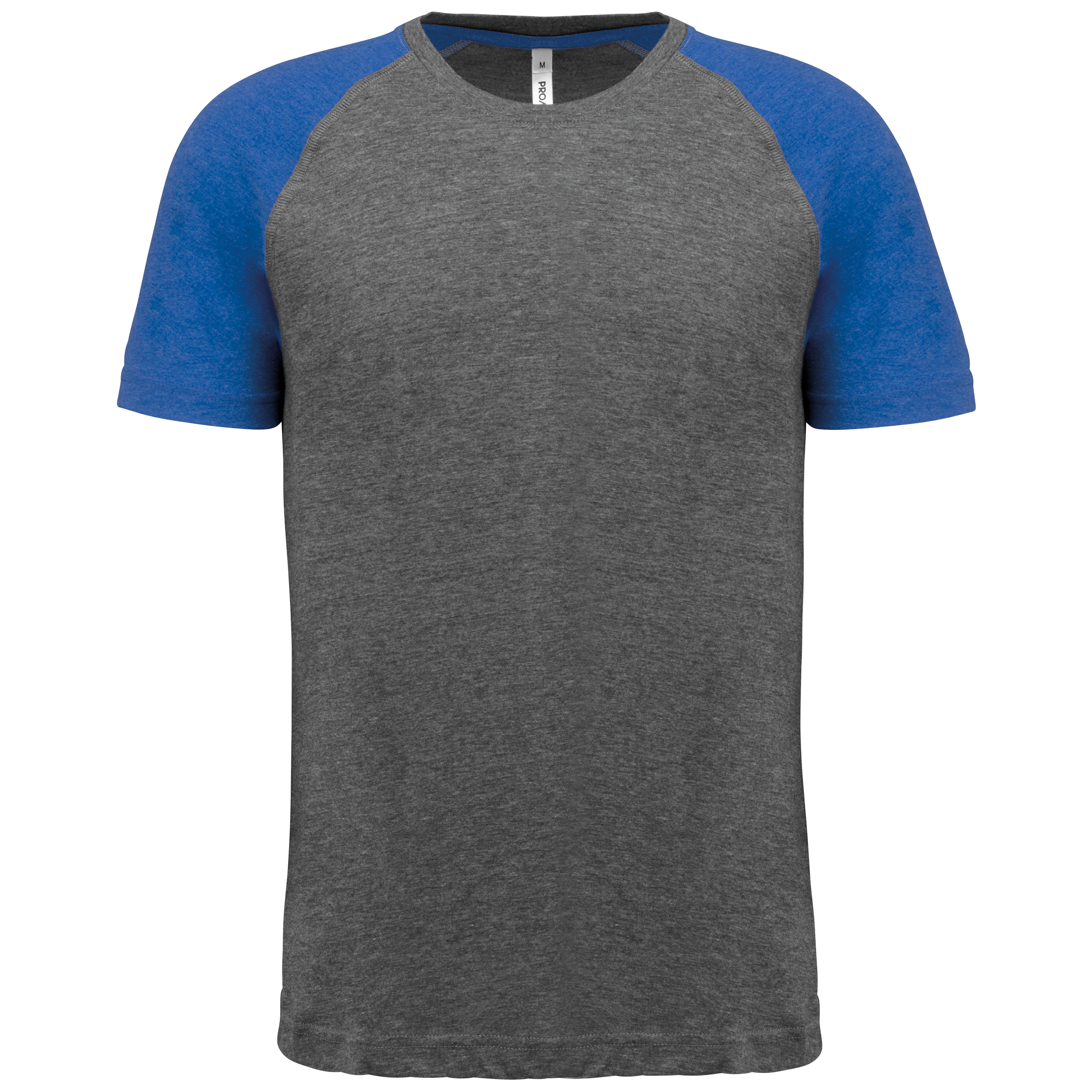 T-shirt triblend bicolore sport manches courtes unisexe - Image 23