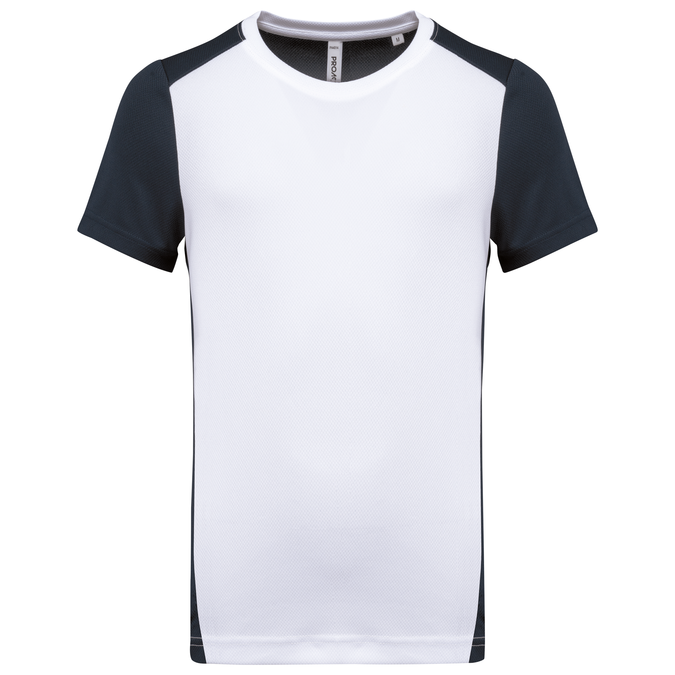 T-shirt de sport écoresponsable bicolore homme - Image 19