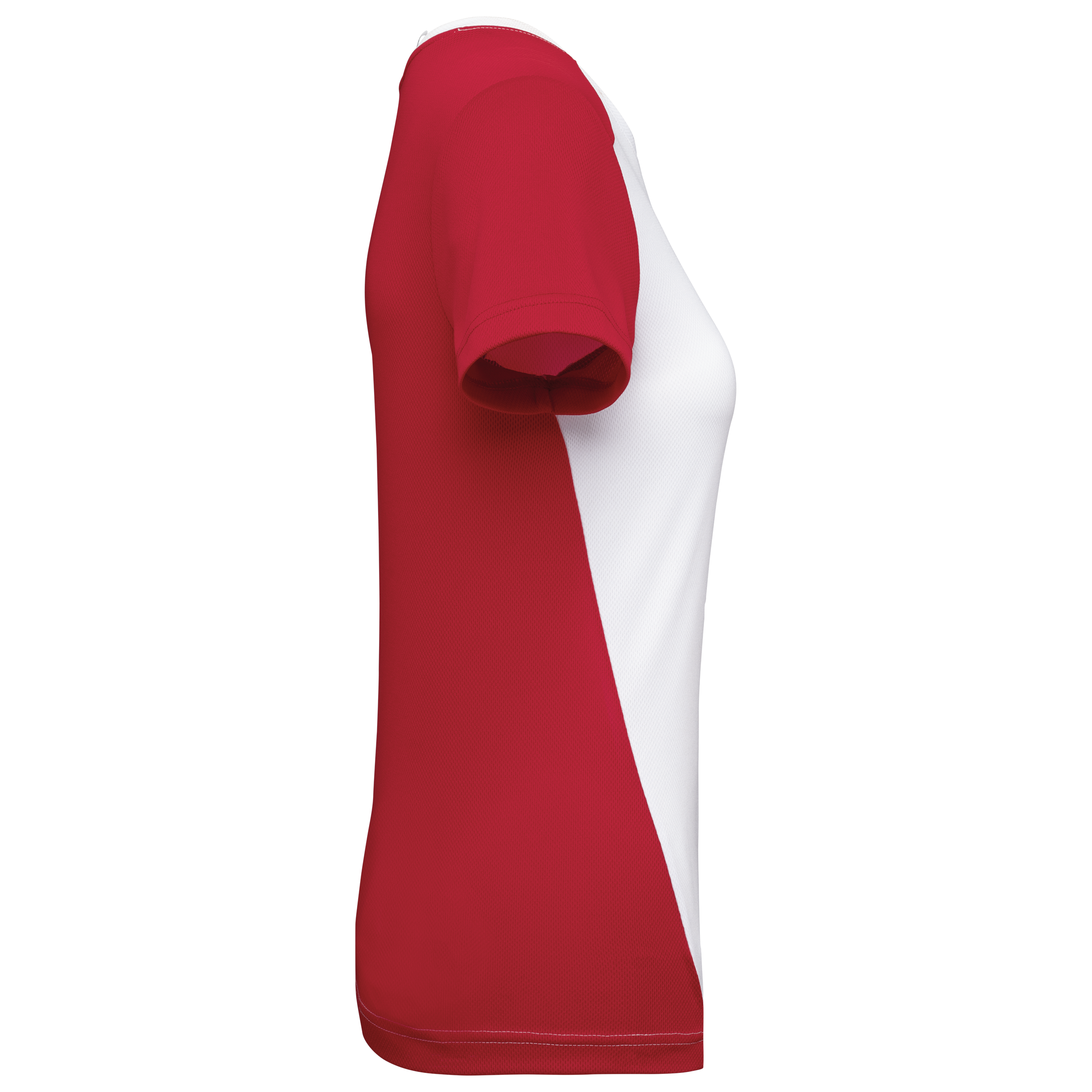 T-shirt de sport écoresponsable bicolore femme - Image 23