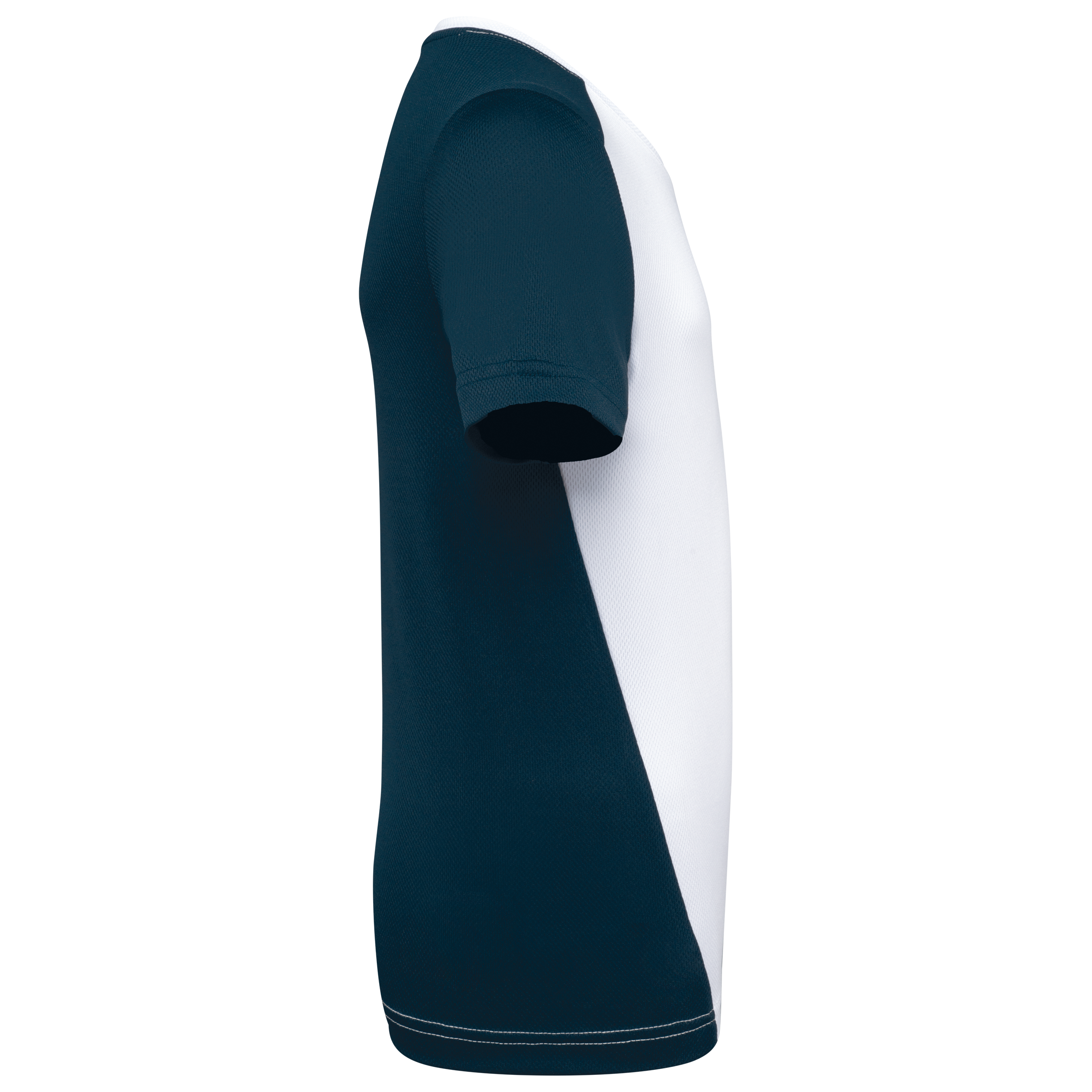 T-shirt de sport écoresponsable bicolore enfant - Image 23