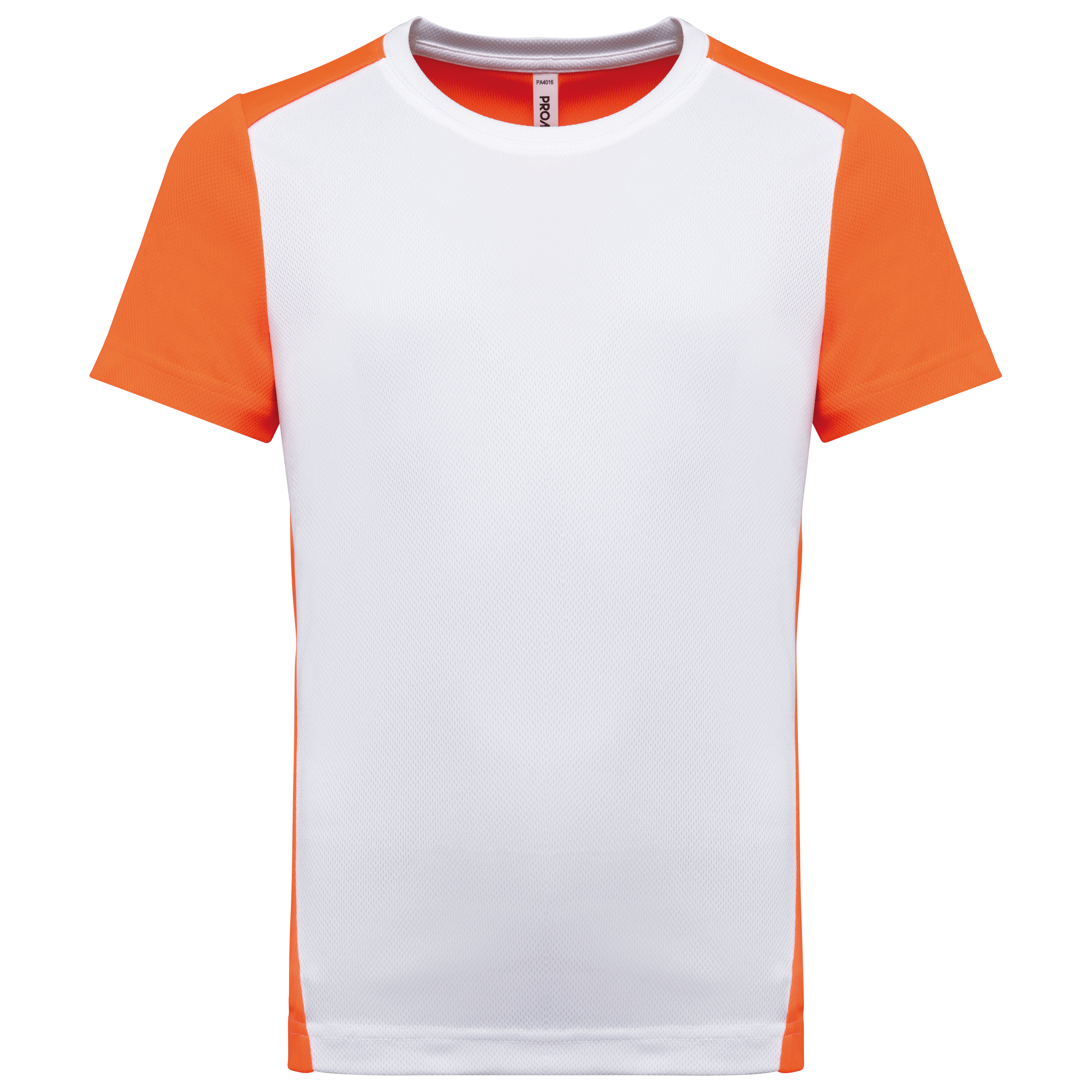 T-shirt de sport écoresponsable bicolore enfant - Image 16