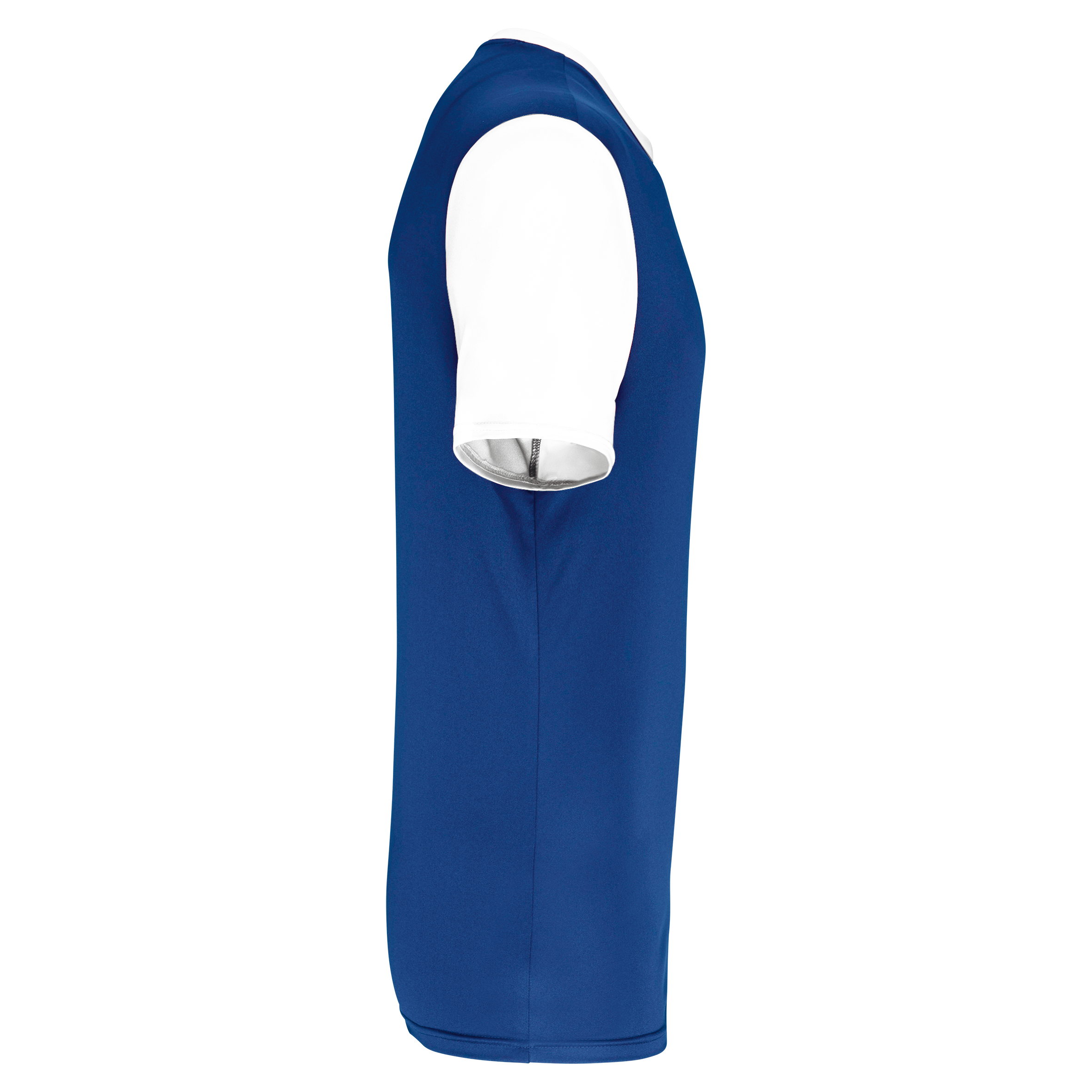 Maillot multisport manches courtes bicolore unisexe