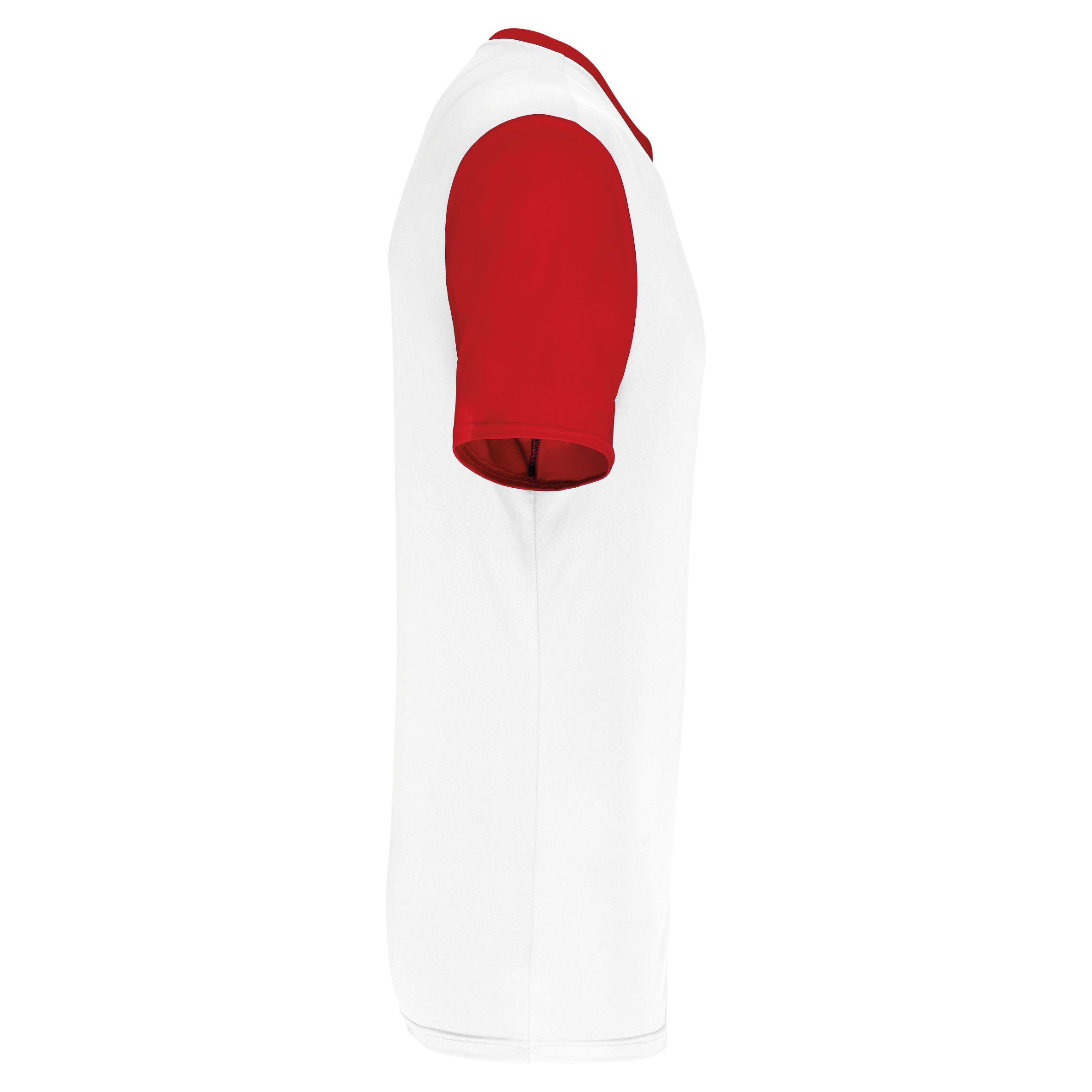 Maillot multisport manches courtes bicolore unisexe
