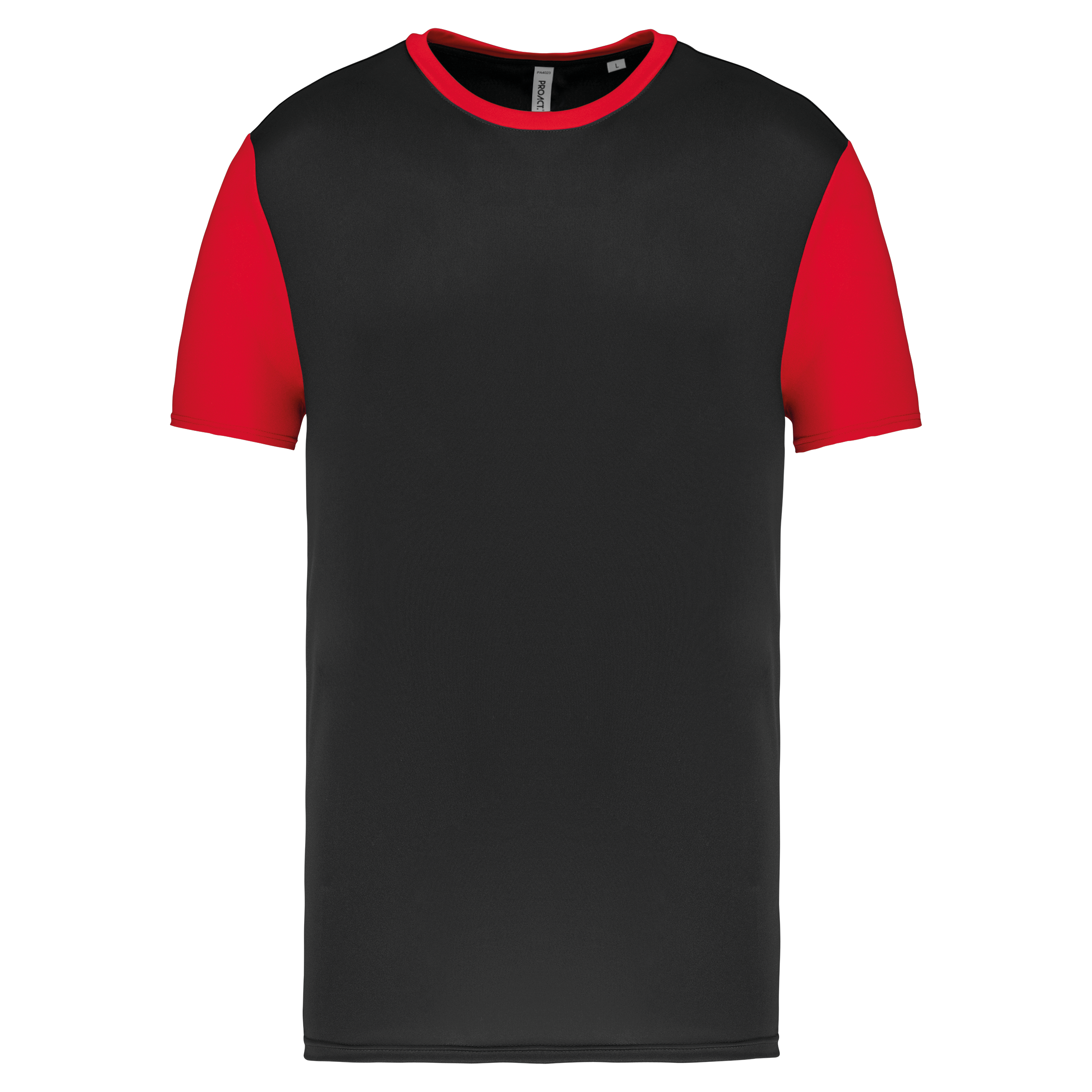 Maillot multisport manches courtes bicolore unisexe