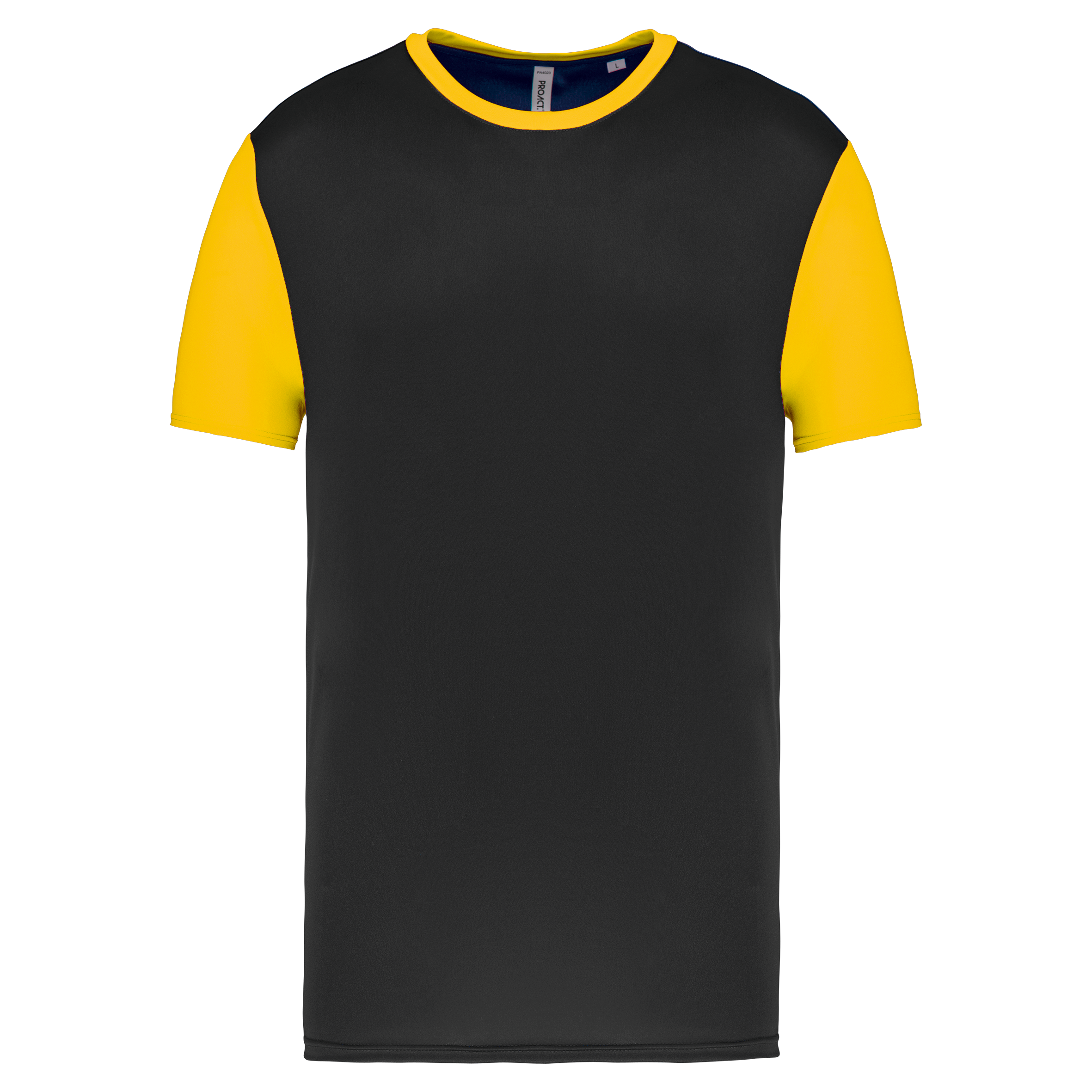 Maillot multisport manches courtes bicolore unisexe