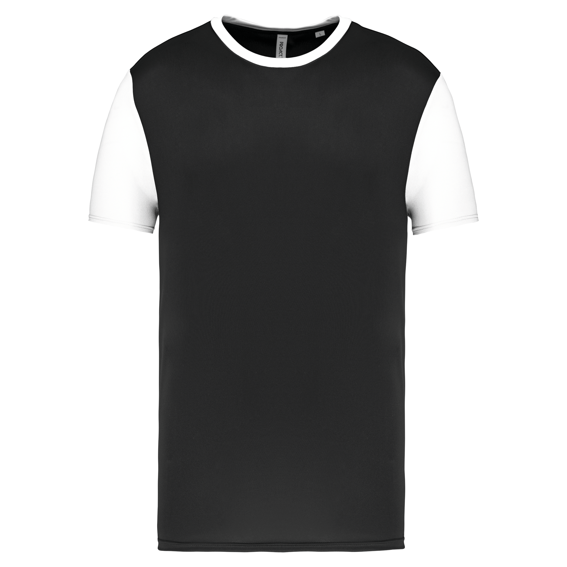 Maillot multisport manches courtes bicolore unisexe
