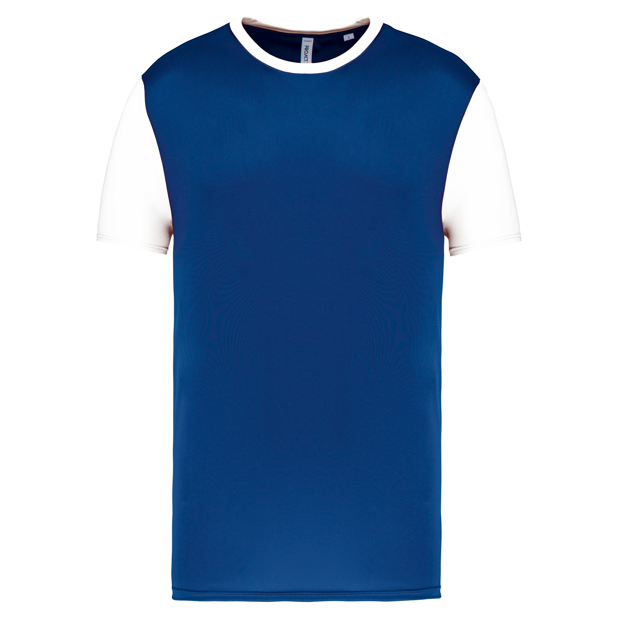 Maillot multisport manches courtes bicolore unisexe