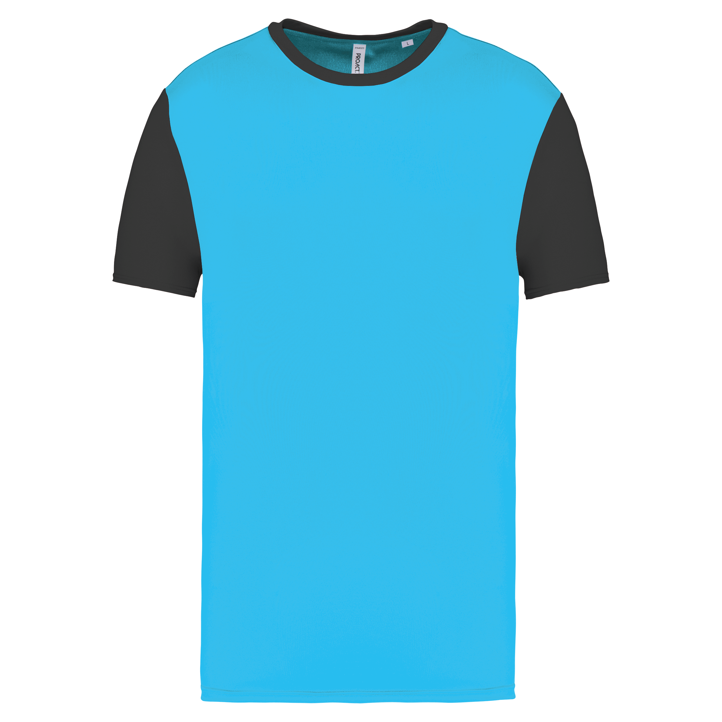 Maillot multisport manches courtes bicolore unisexe