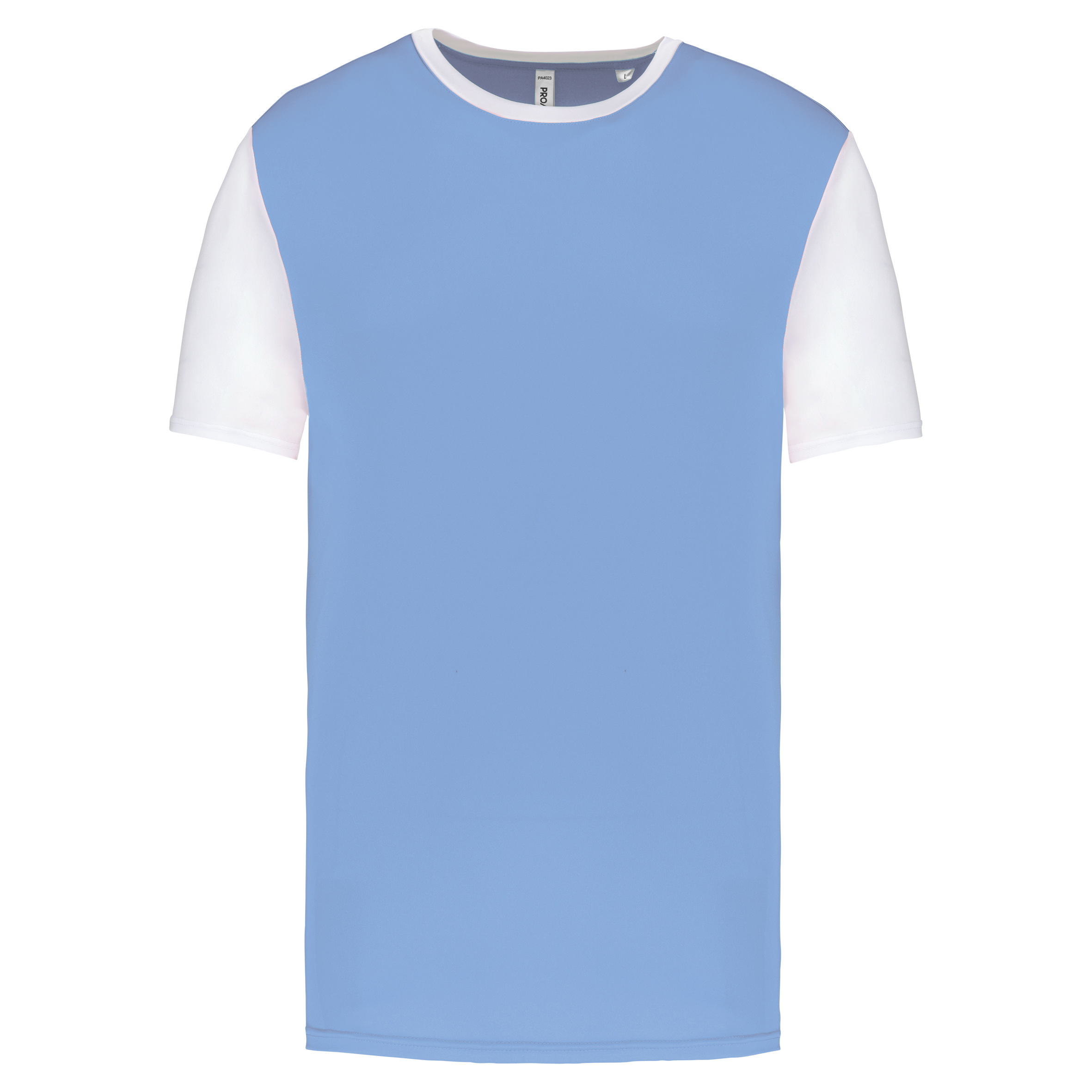 Maillot multisport manches courtes bicolore unisexe