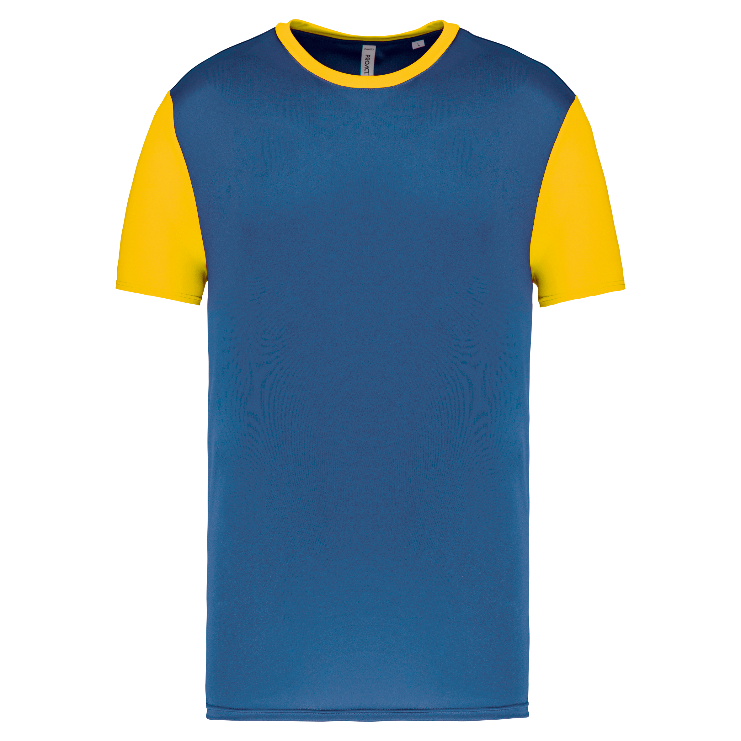 Maillot multisport manches courtes bicolore unisexe