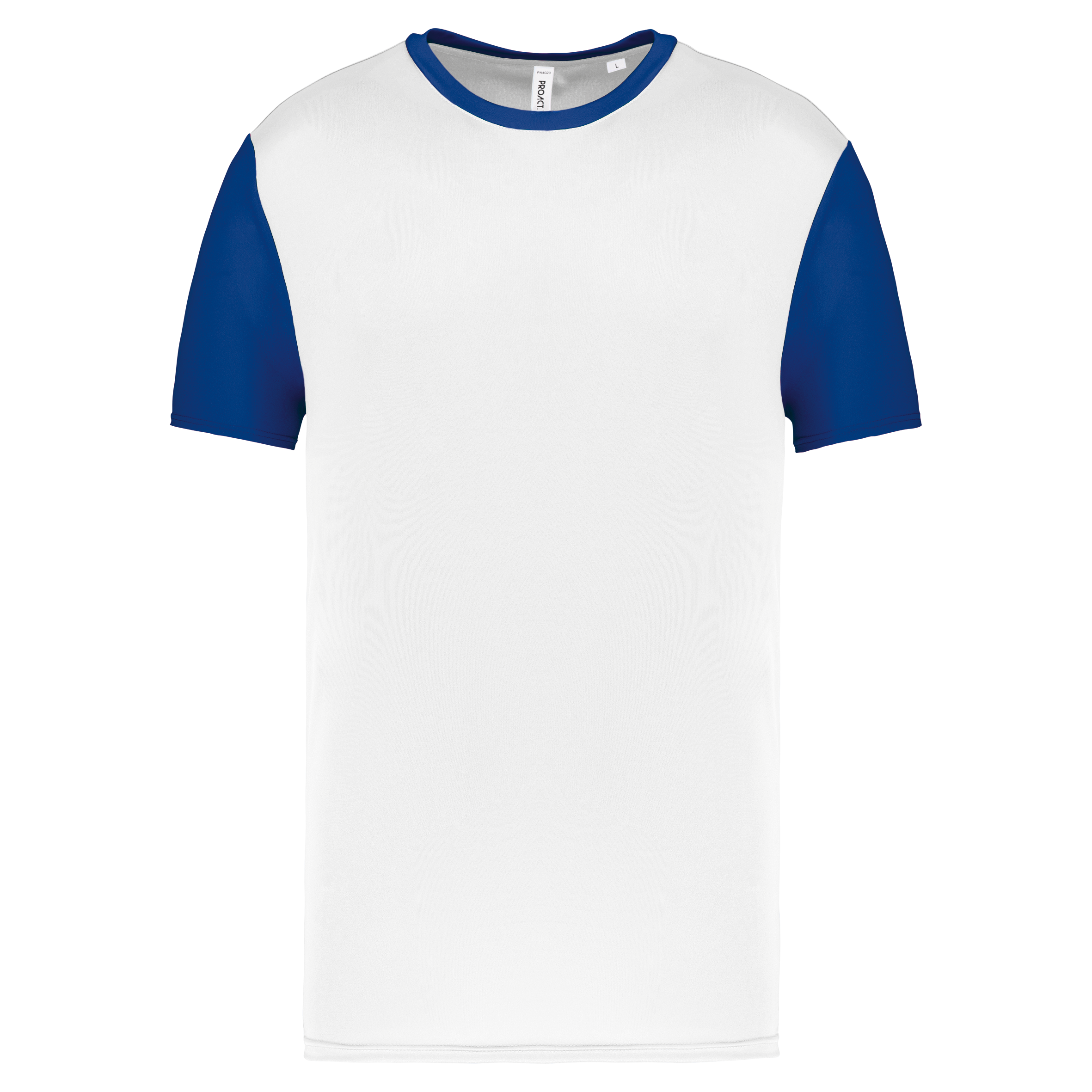 Maillot multisport manches courtes bicolore unisexe