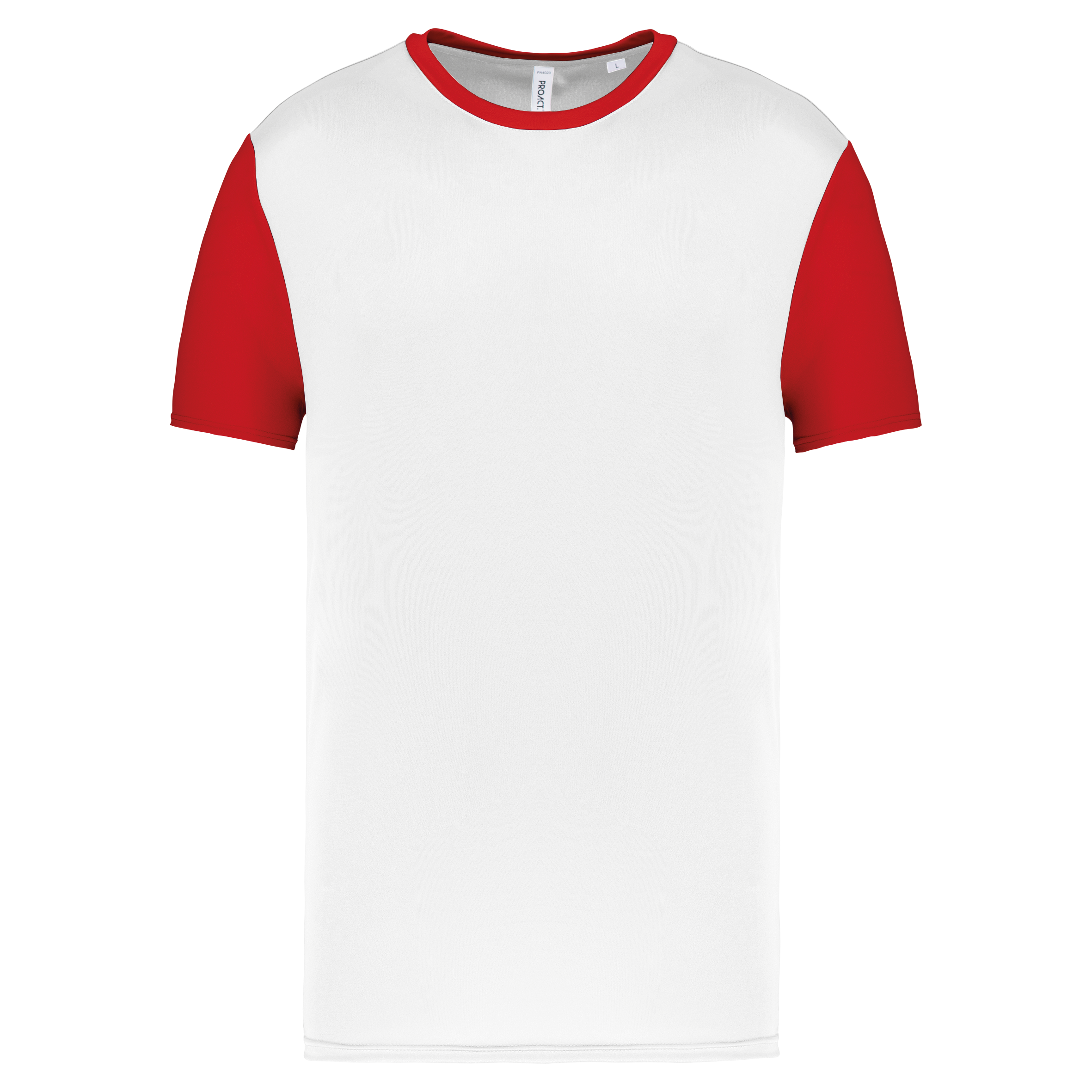 Maillot multisport manches courtes bicolore unisexe