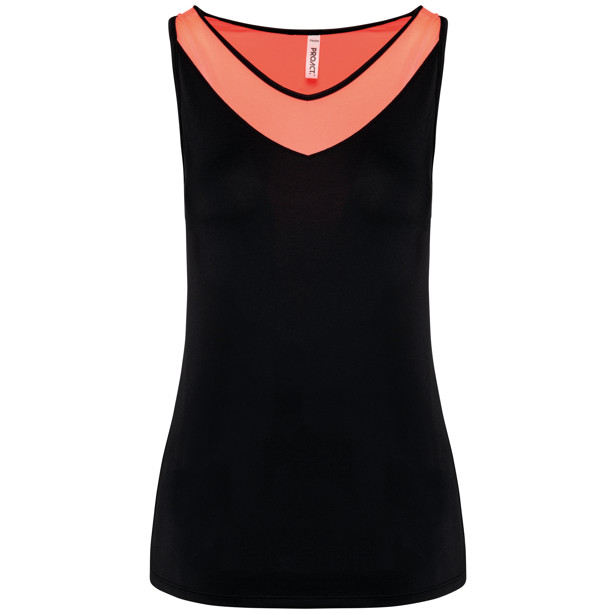 Black / Coral