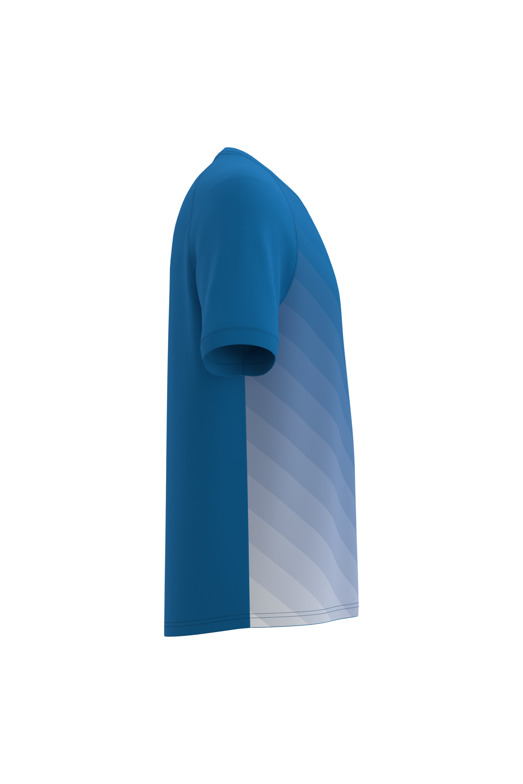 Camiseta multideporte de poliéster realzado unisex