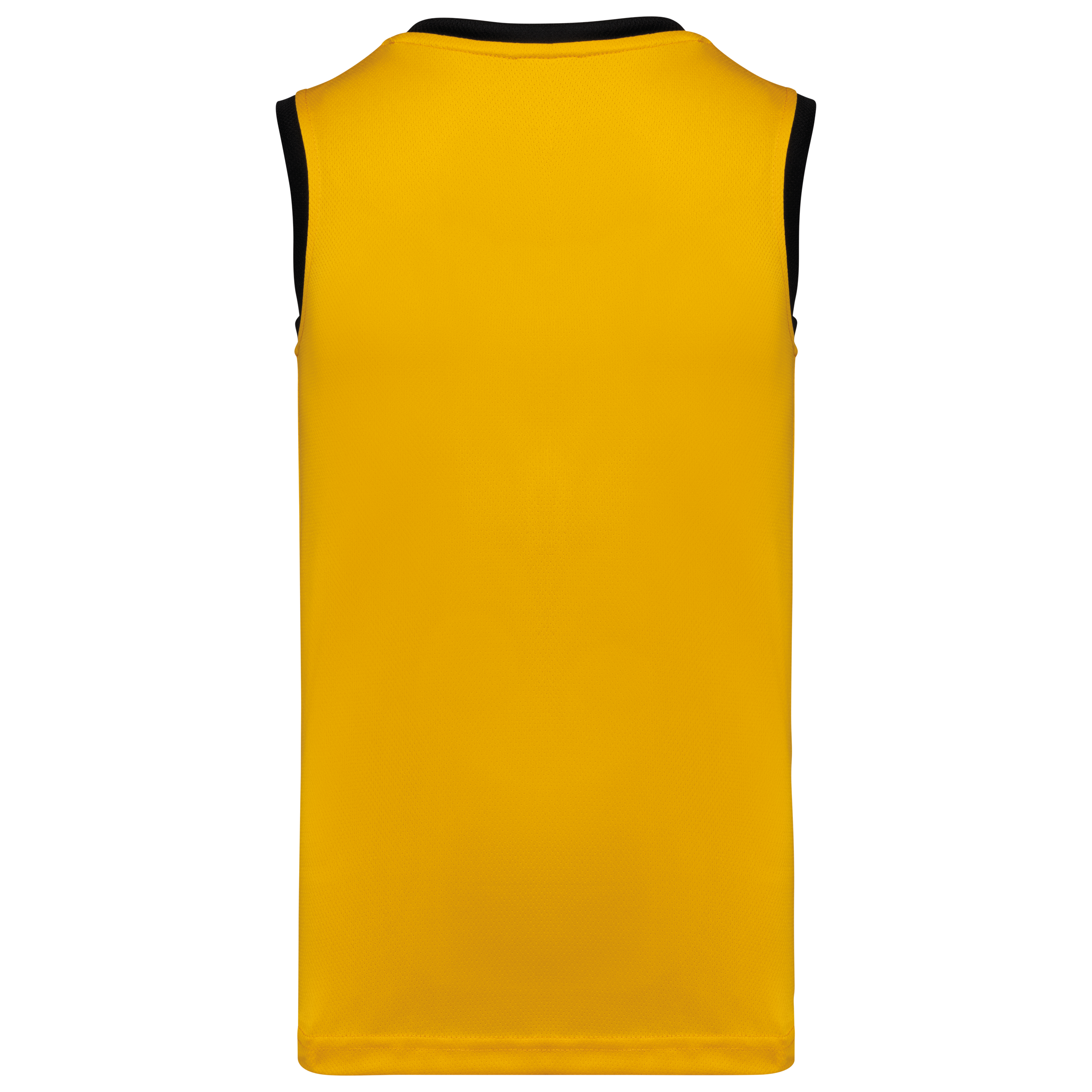 T-shirt de basquetebol de homem - Sporty Yellow / Black