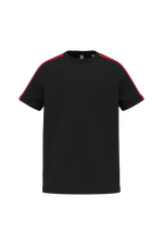 Black / Sporty Red