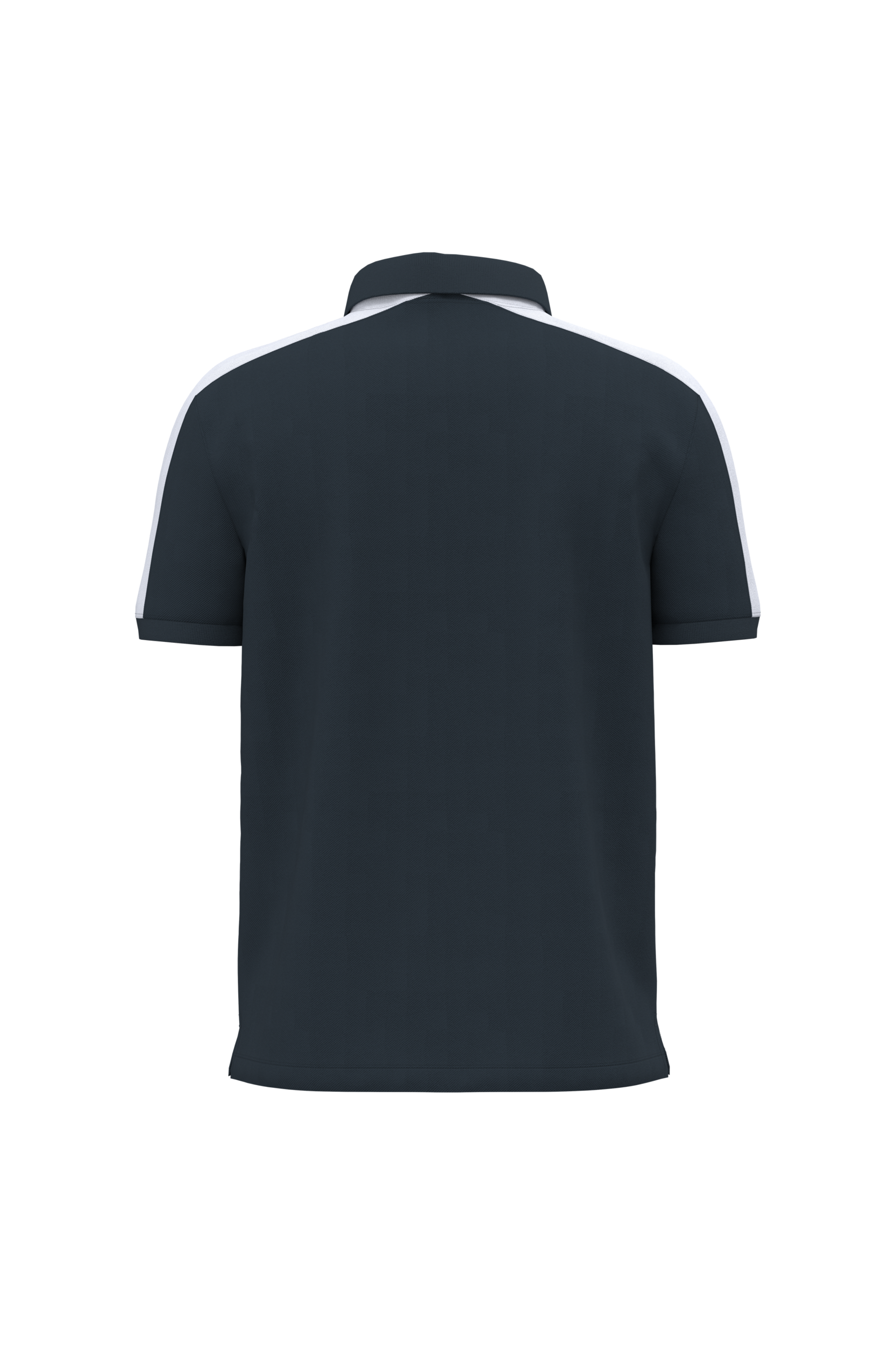 Polo de equipo bicolor unisex