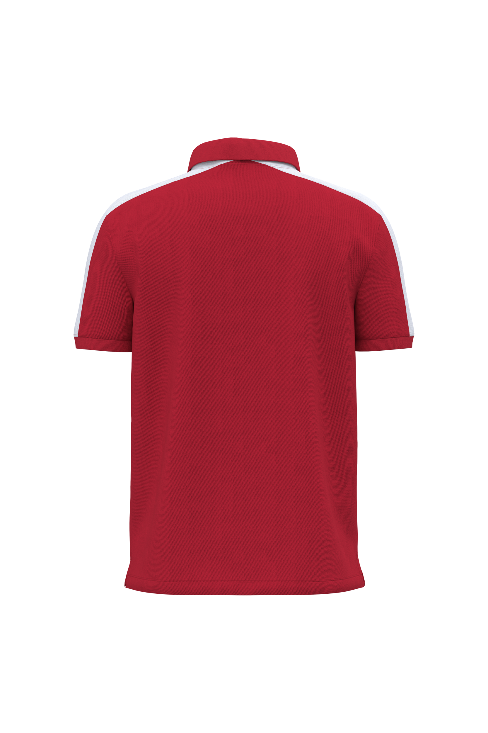 Polo de equipo bicolor unisex