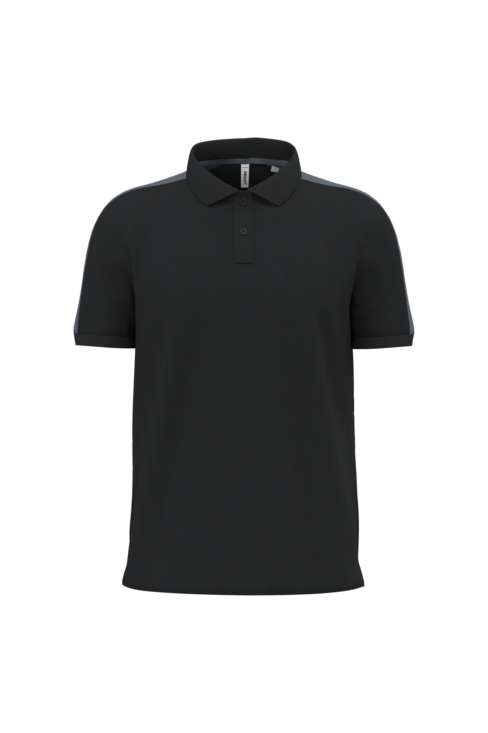 Polo de equipo bicolor unisex