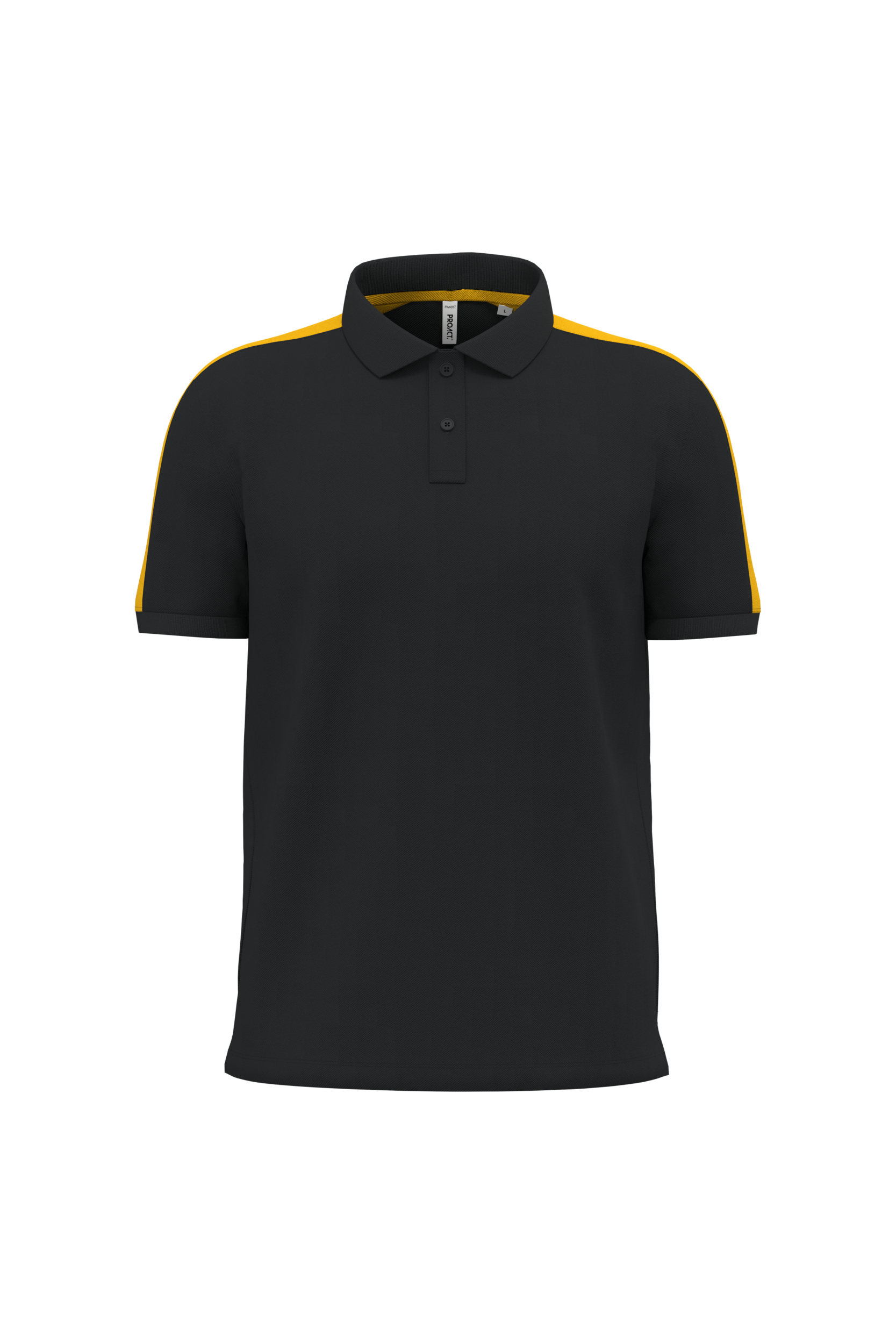 Polo de equipo bicolor unisex
