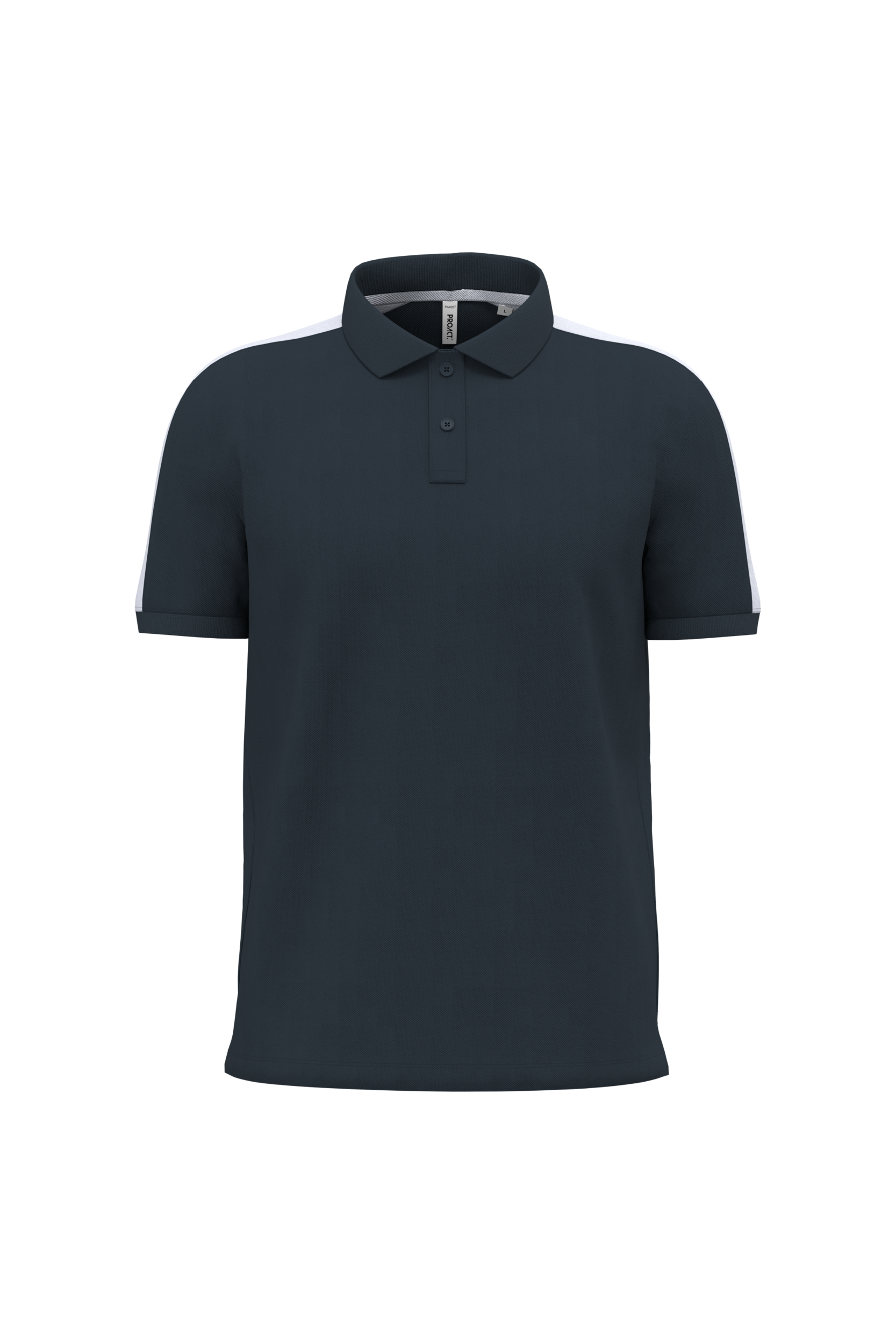 Polo de equipo bicolor unisex