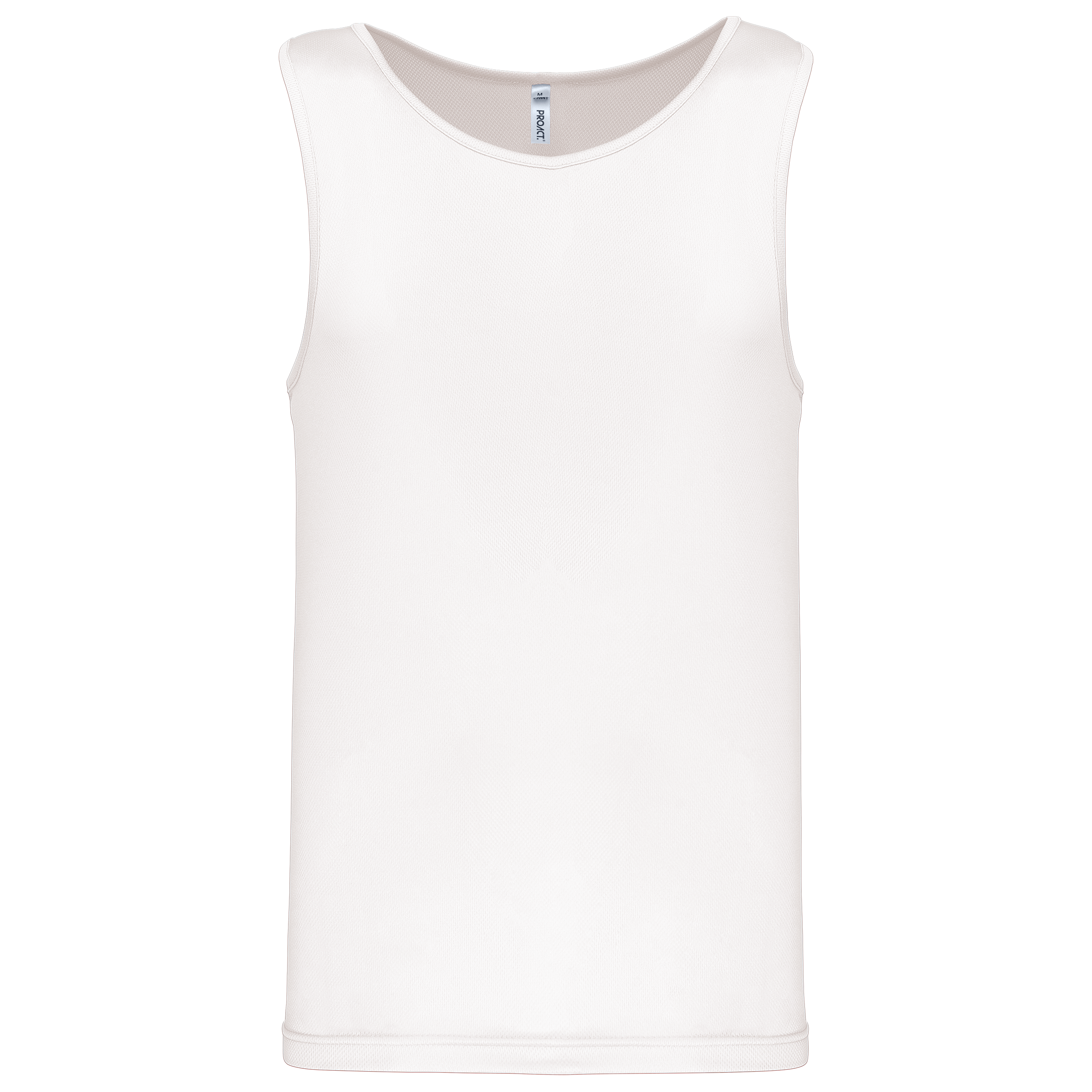T-shirt atletic de desporto — Branco Frente