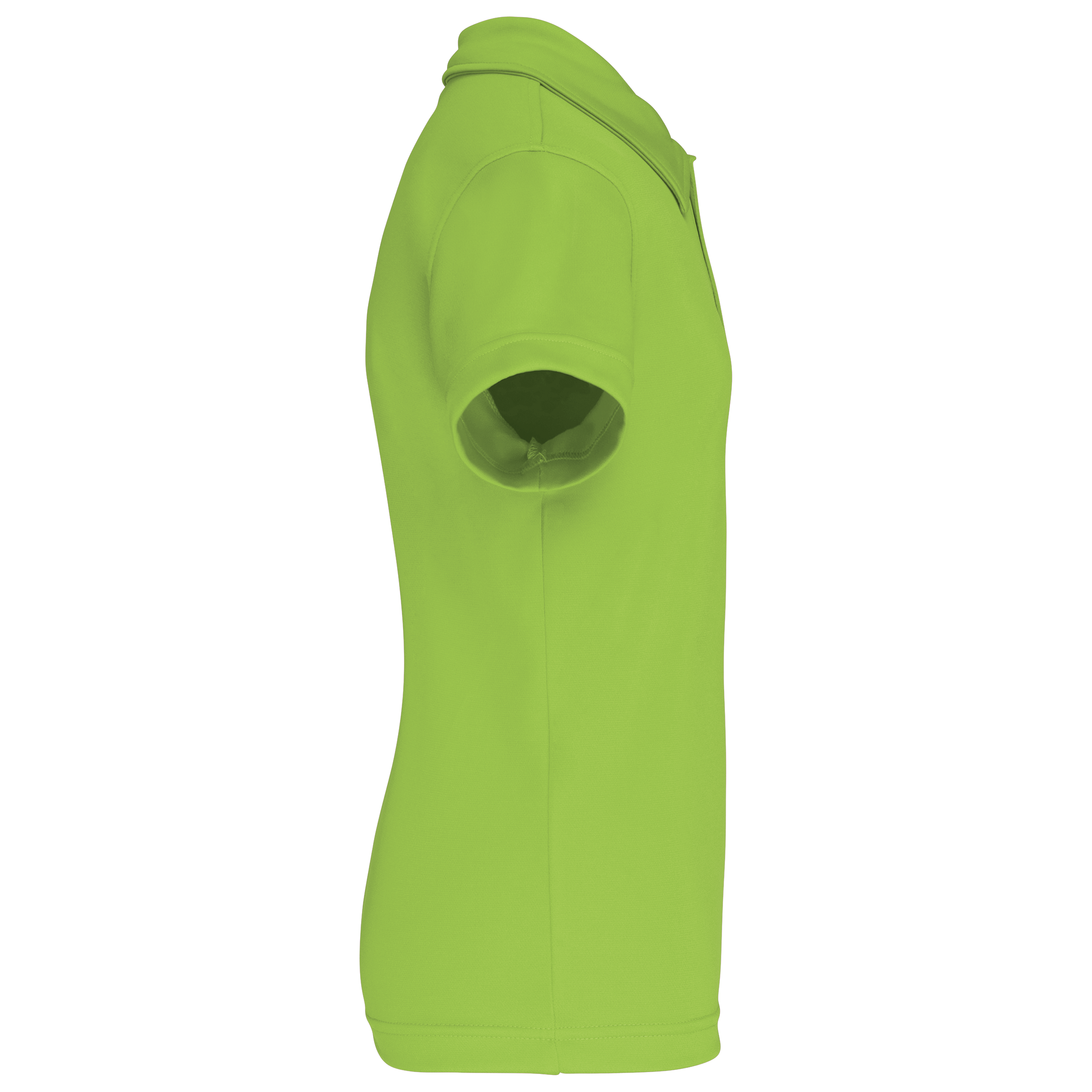lime Polo deportivo manga corta niños