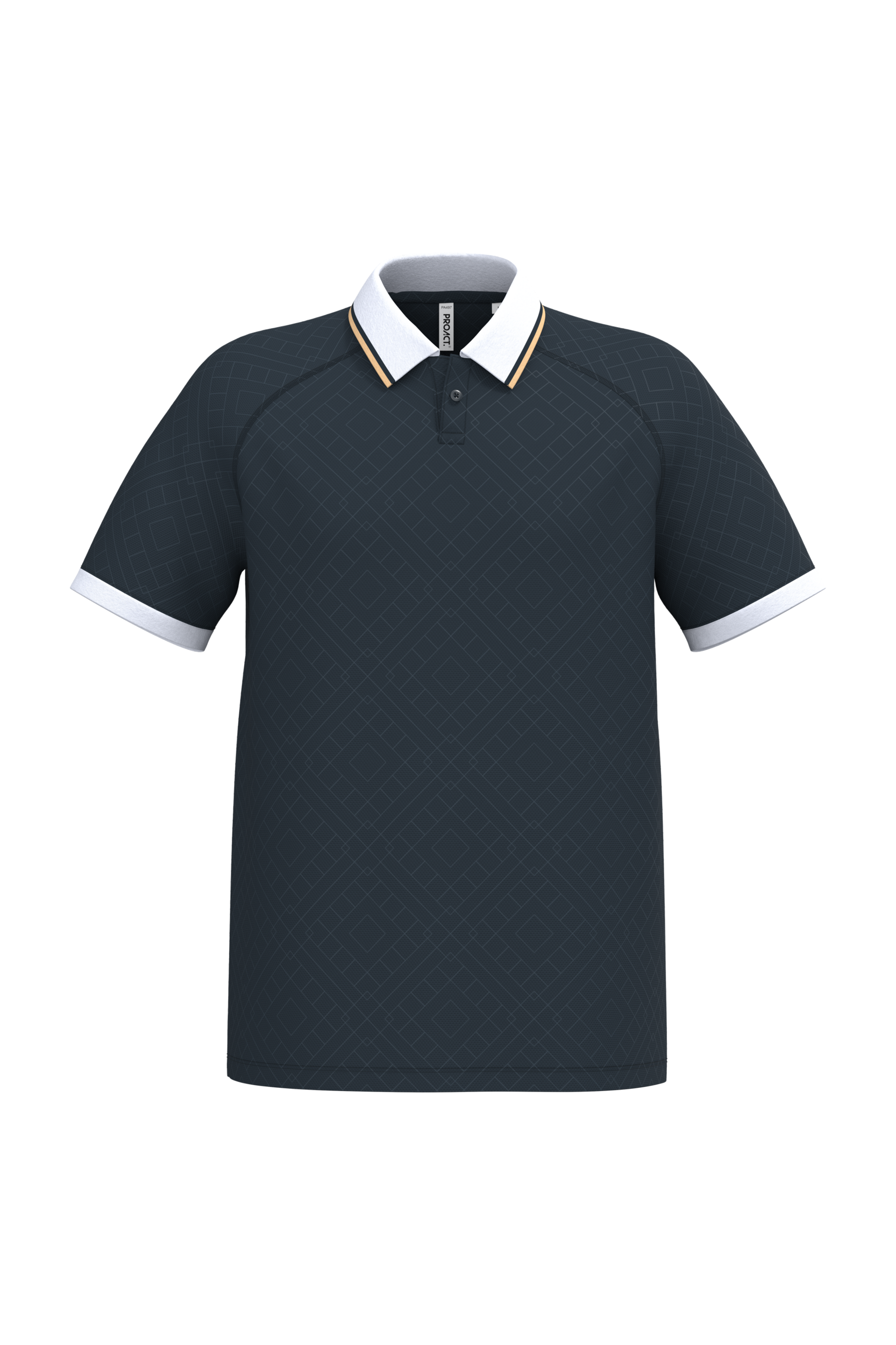 Camiseta lifestyle con cuello polo unisex