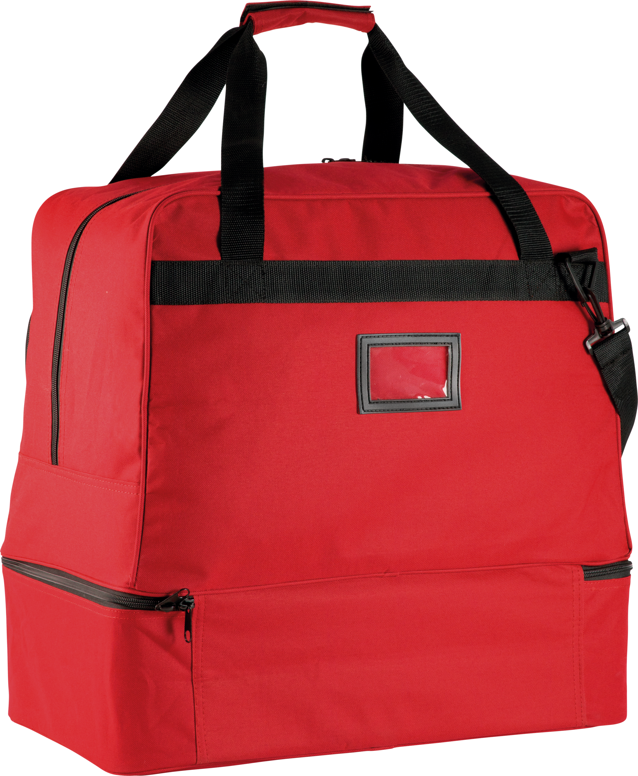 Saco de desporto com base rígida - 90L - Red