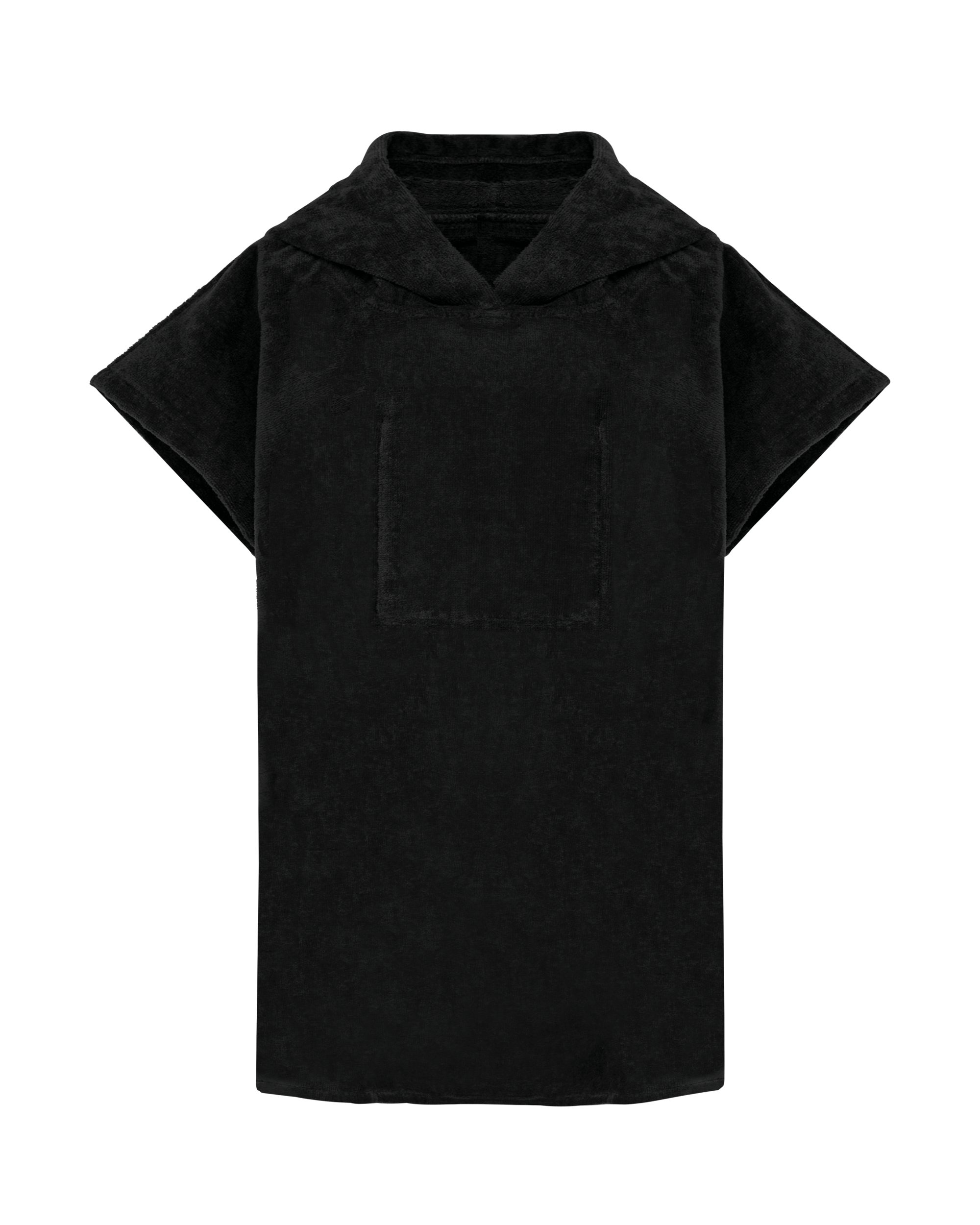 Poncho éponge à capuche