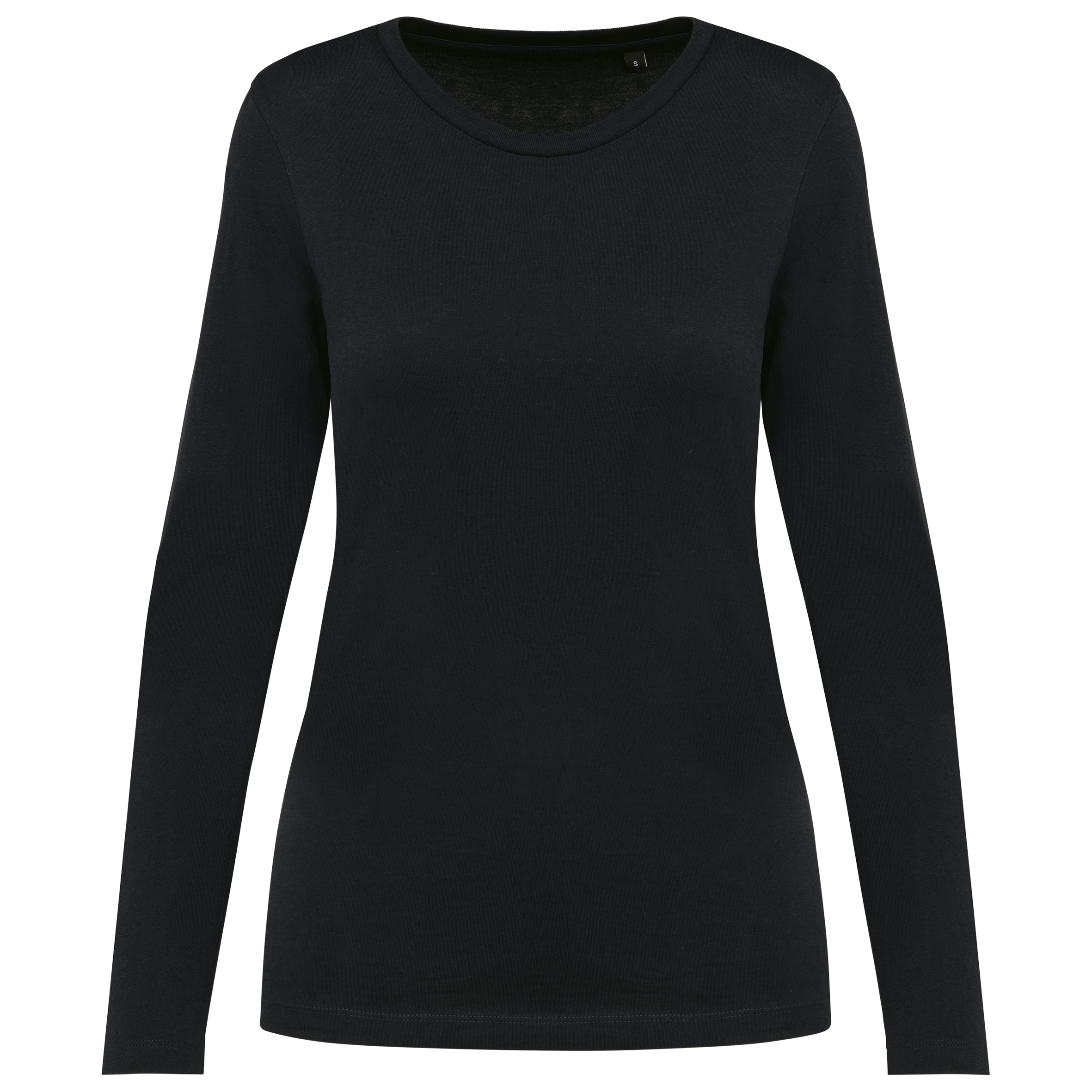 T-shirt Supima® col rond manches longues femme - Image 14