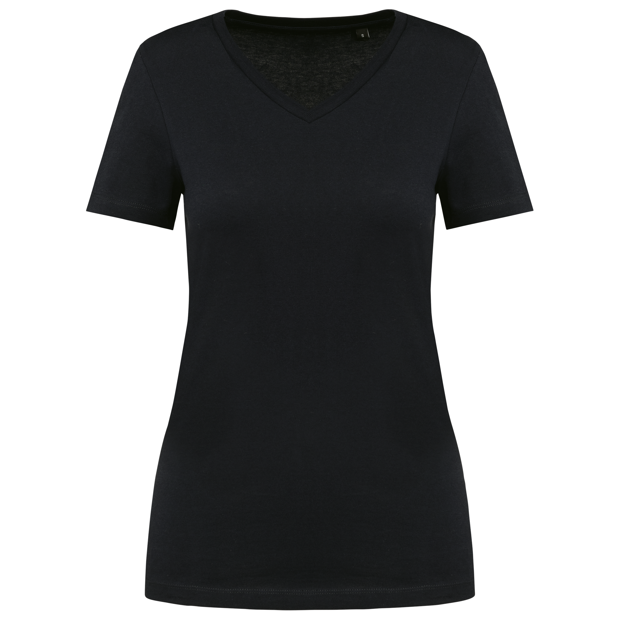 T-shirt Supima® col V manches courtes femme - Image 14