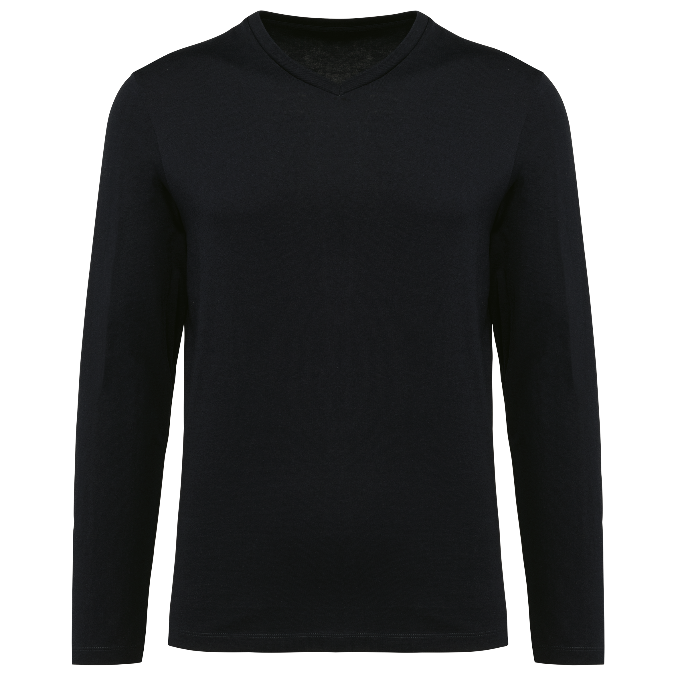 T-shirt Supima® col V manches longues homme - Image 13