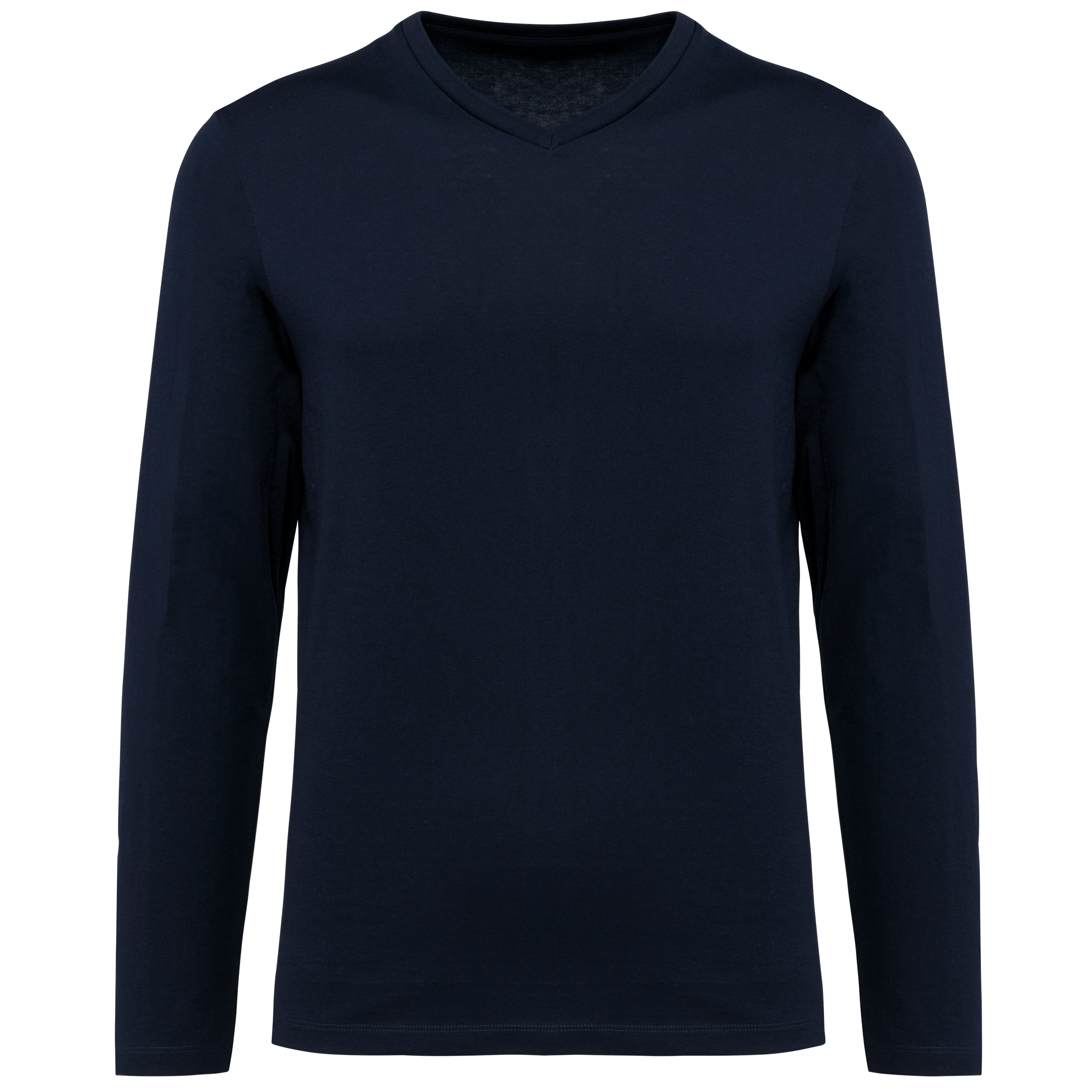 T-shirt Supima® col V manches longues homme - Image 16