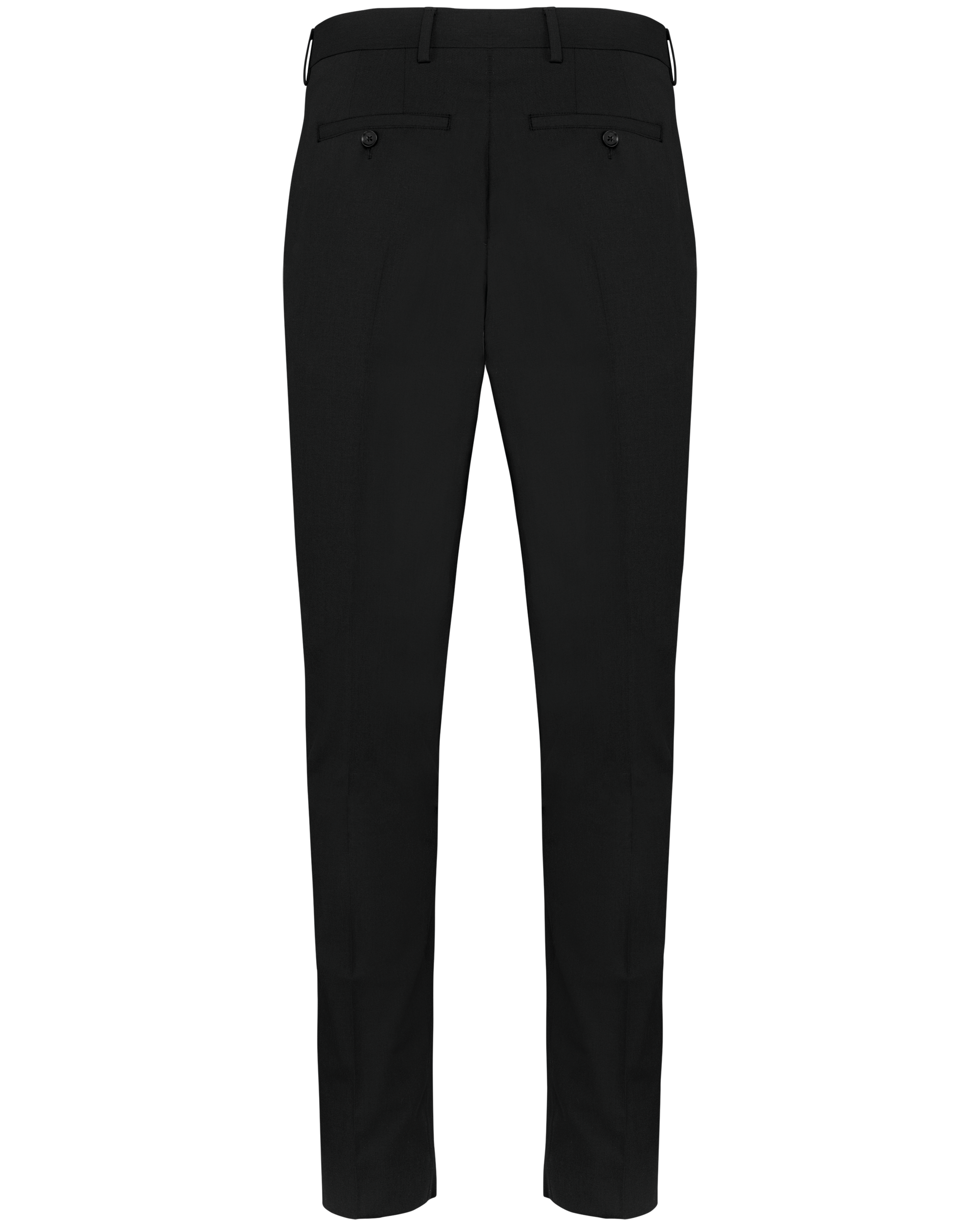 Calças de fato de homem - Black