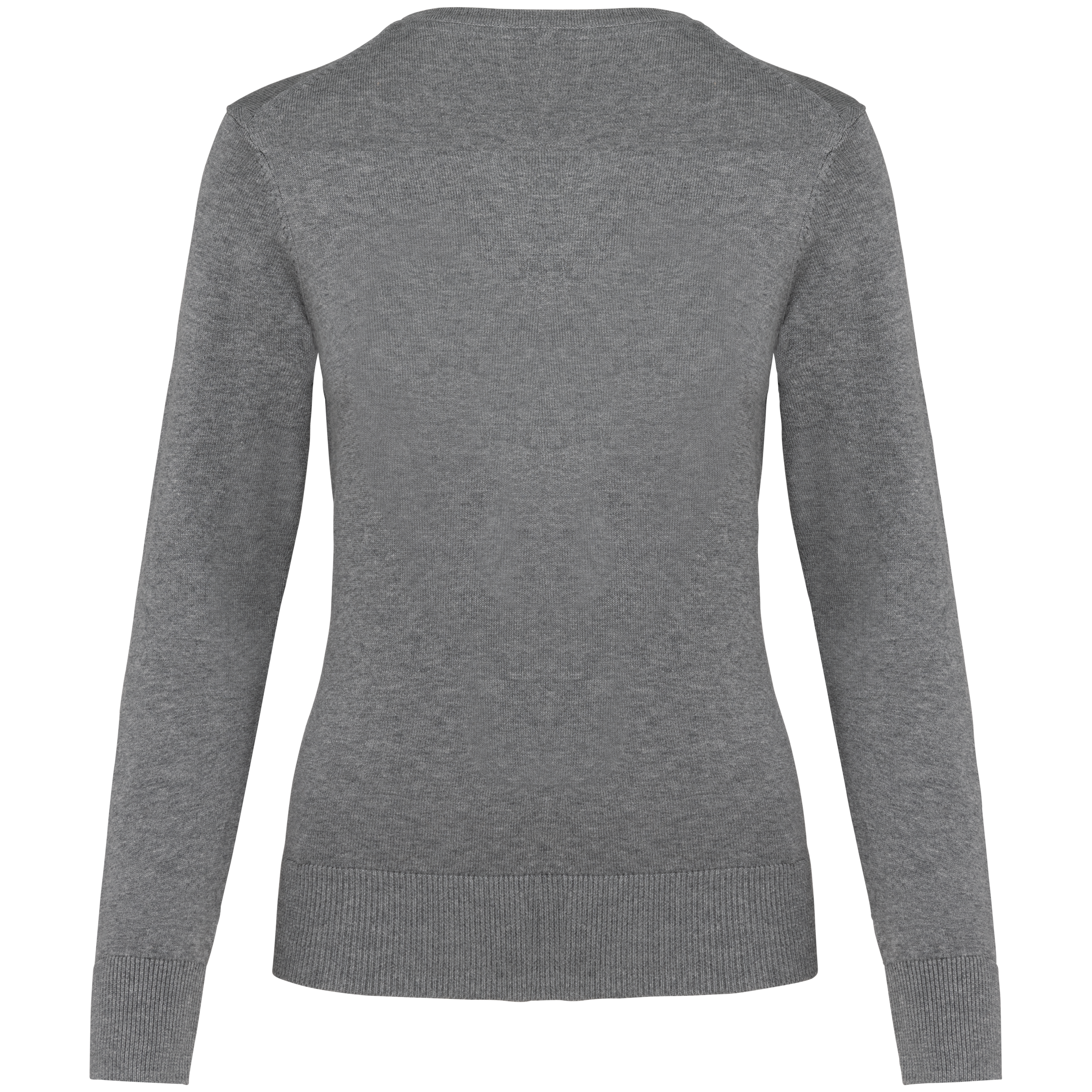 casaco de malha de senhora Supima® - Grey Heather