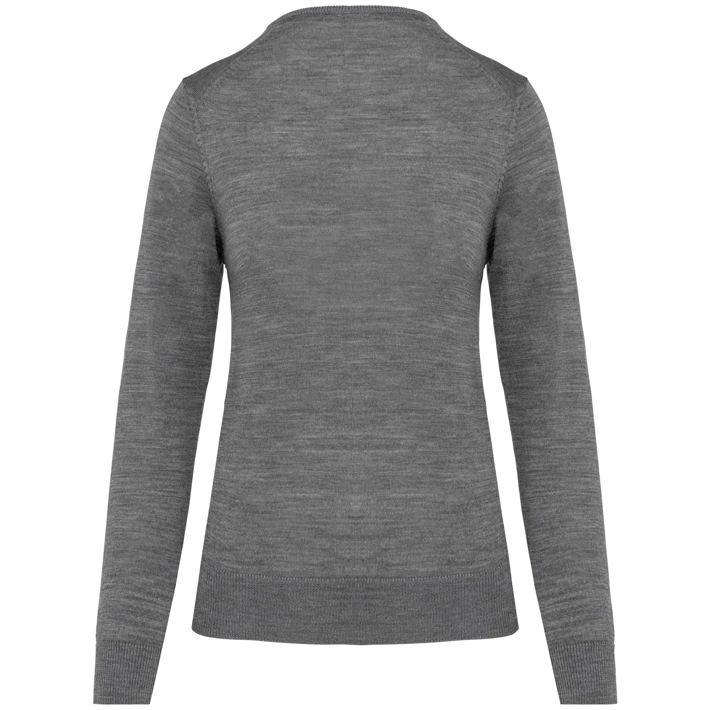 Pullover Merino de senhora - Grey Heather