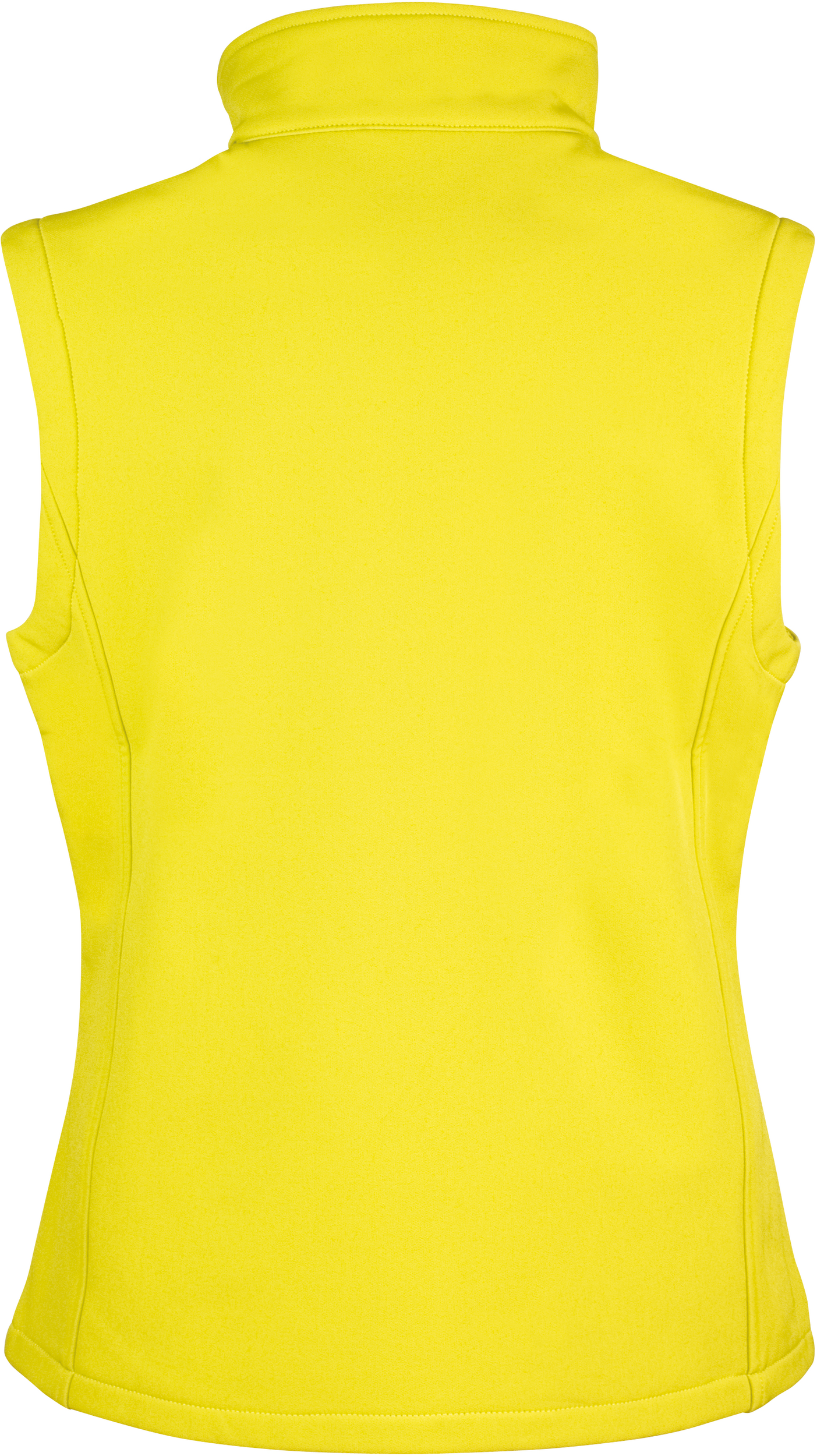 Colete softshell de senhora "printable" - Yellow / Black
