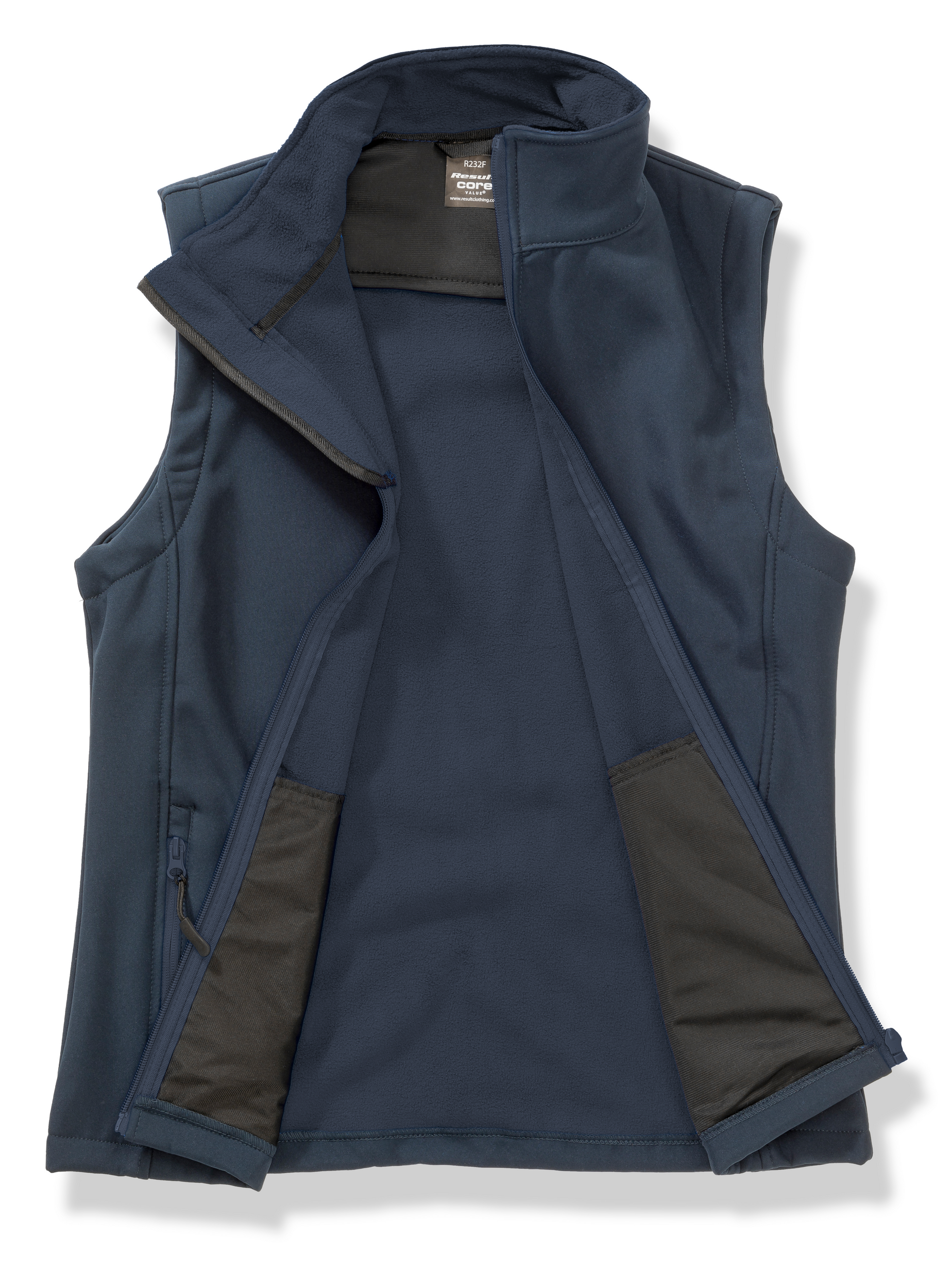 Colete softshell de senhora "printable" - Navy/Navy