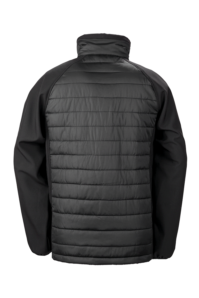 Veste softshell rembourrée black compass recyclée - Image 15