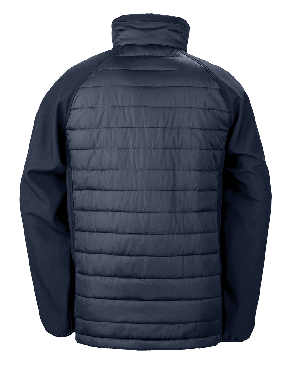 Veste softshell rembourrée black compass recyclée - Image 18