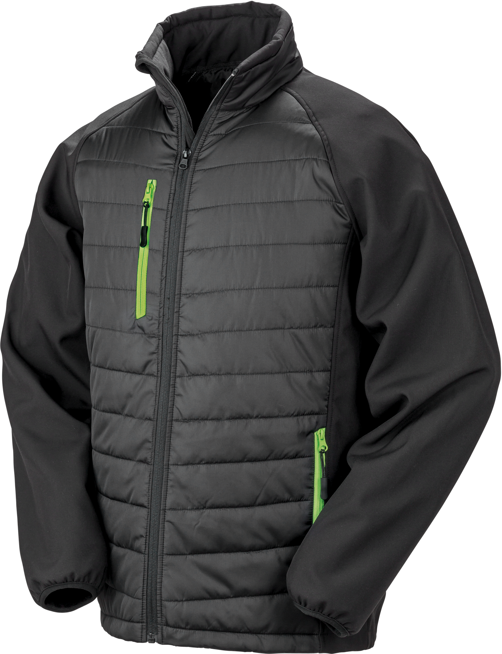 Veste softshell rembourrée black compass recyclée - Image 10