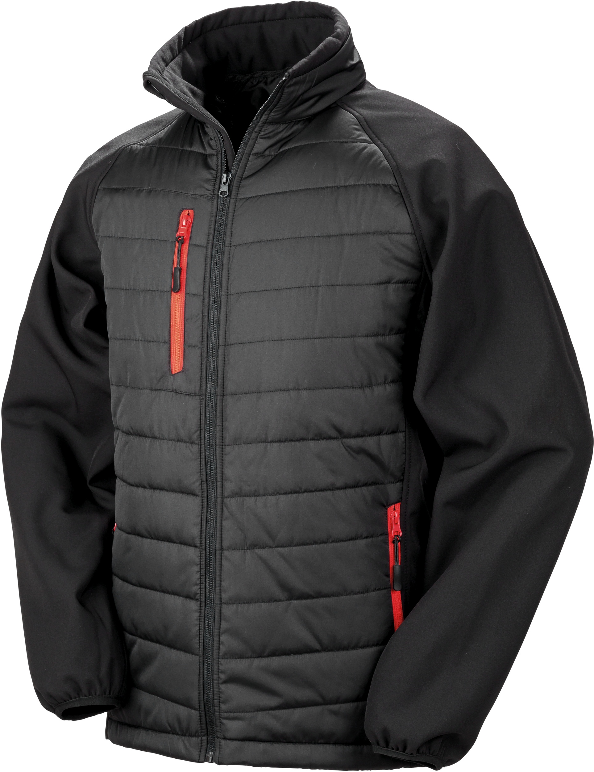 Veste softshell rembourrée black compass recyclée - Image 12