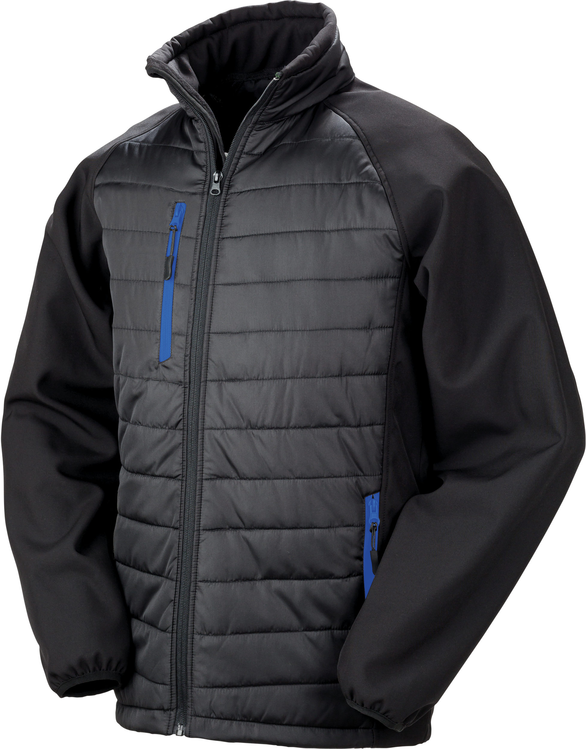 Veste softshell rembourrée black compass recyclée - Image 13