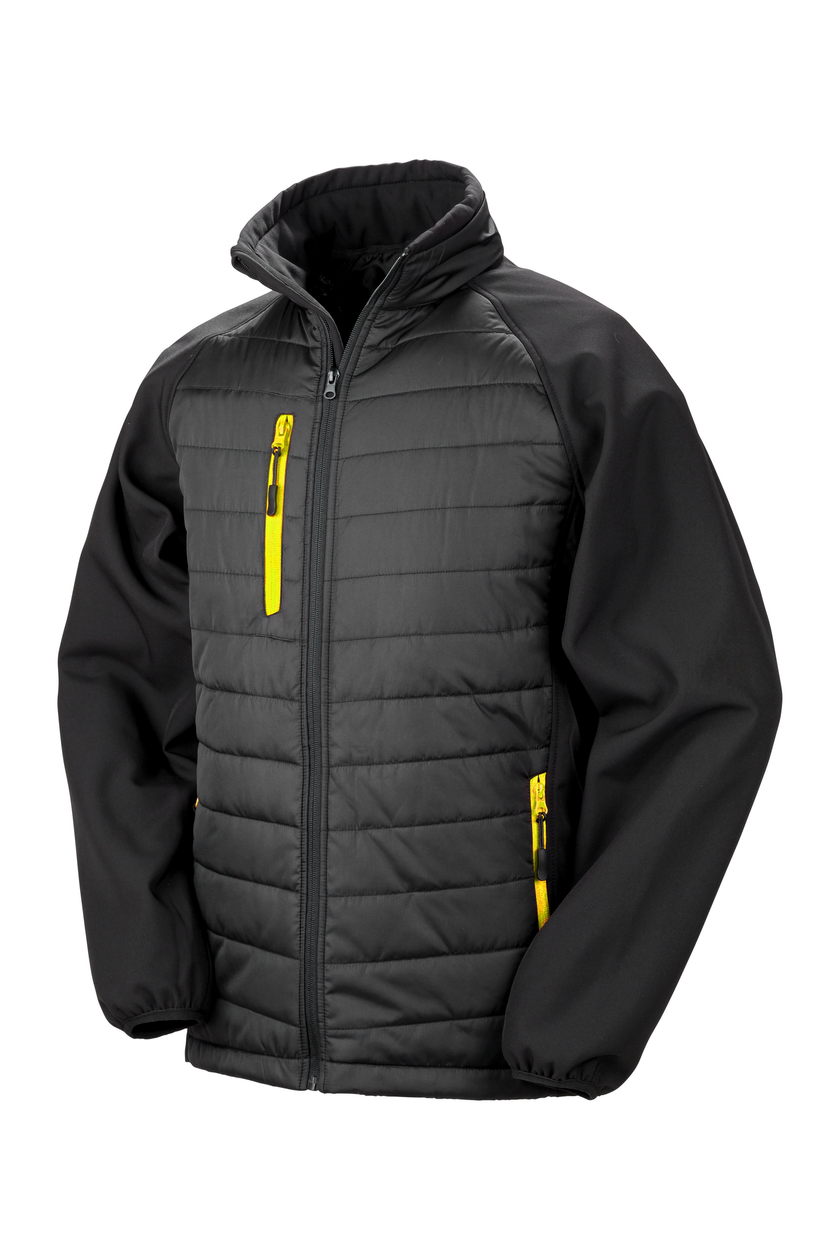Veste softshell rembourrée black compass recyclée - Image 14