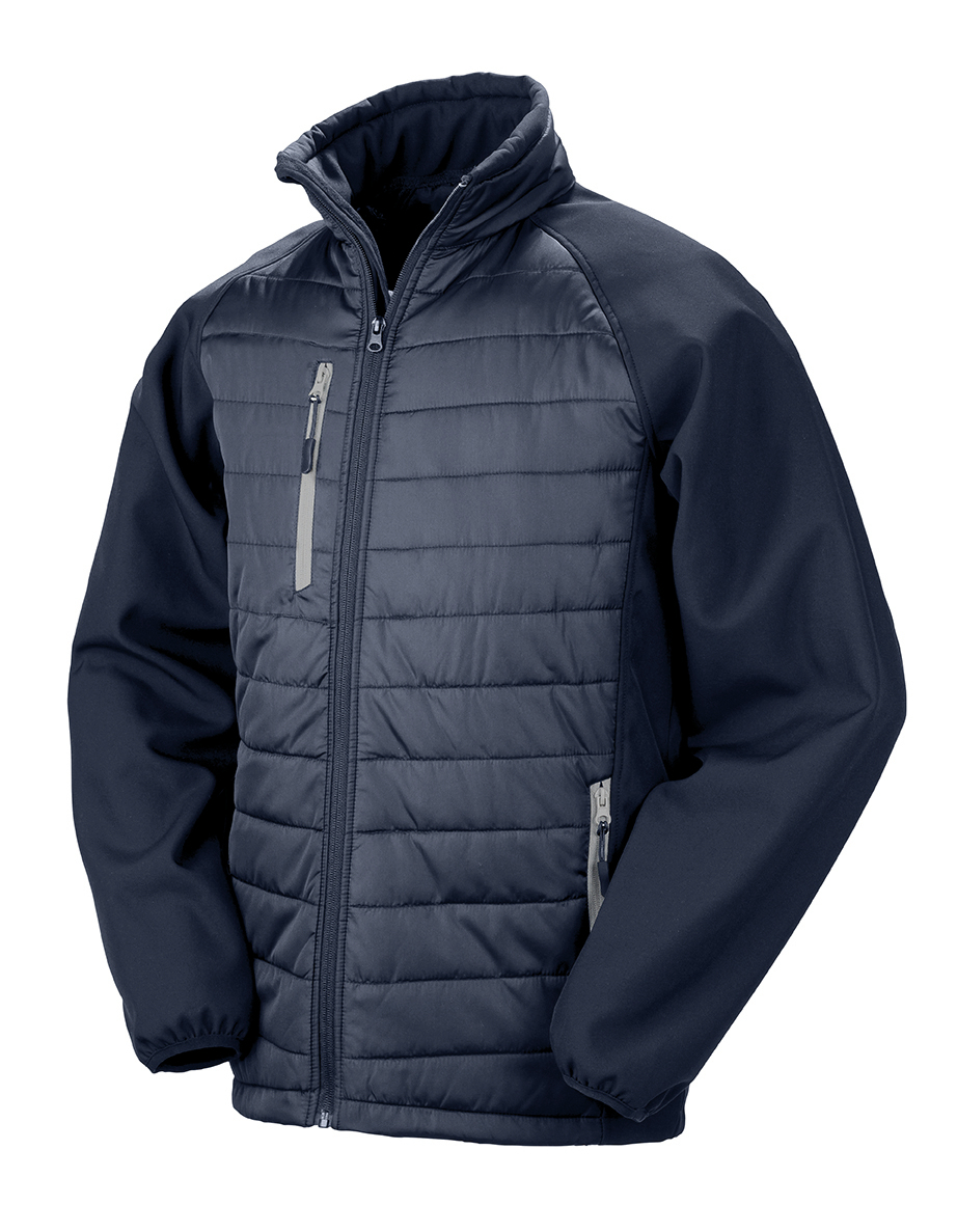 Veste softshell rembourrée black compass recyclée - Image 17