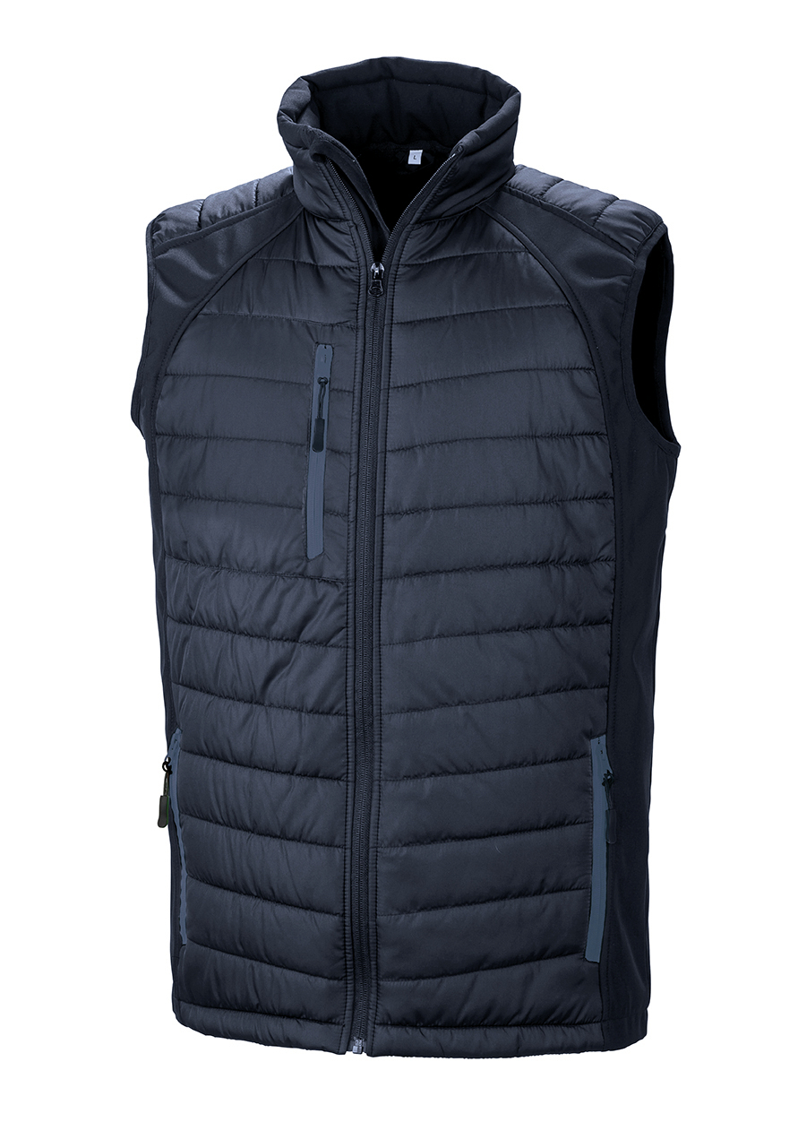 Gilet softshell rembourré black compass recyclé - Image 18