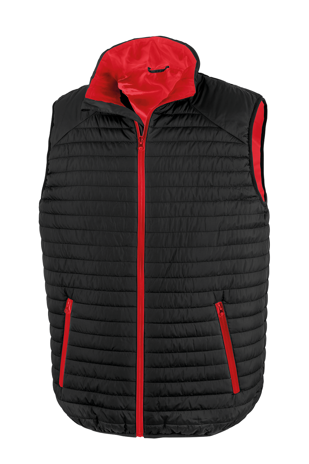 Colete Thermoquilt - Black / Red