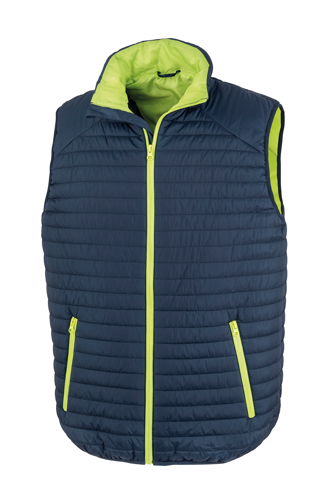 Colete Thermoquilt - Navy / Lime