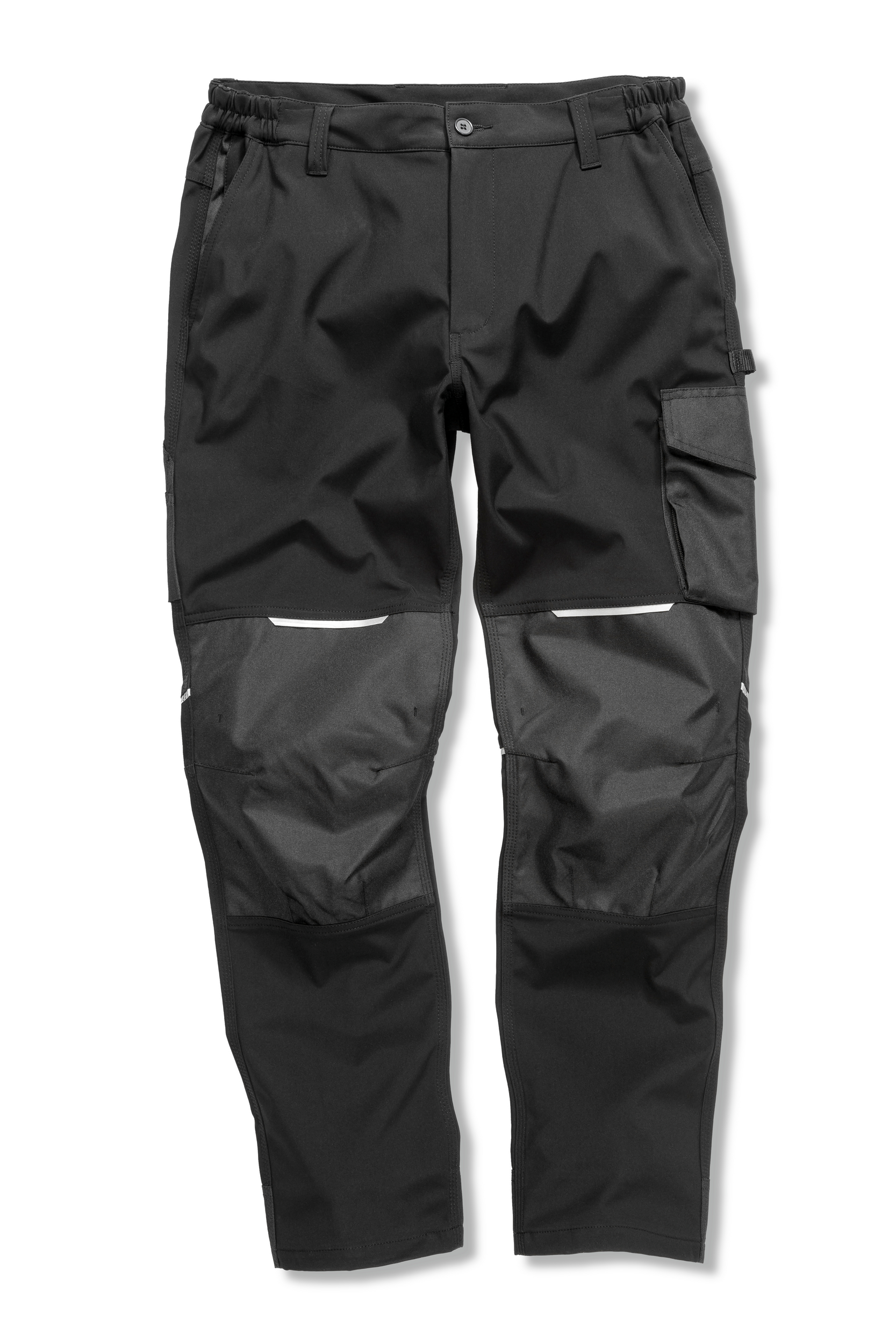 Calças de trabalho slim Softshell - Black